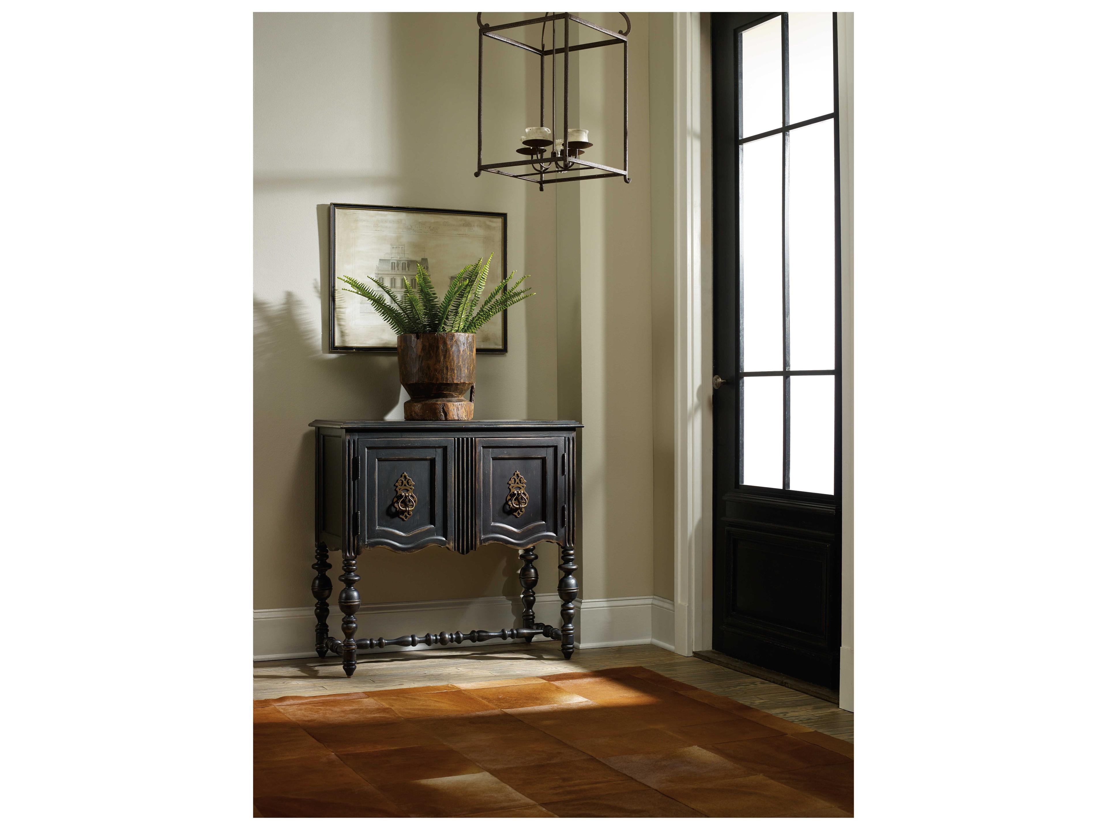 Hooker Furniture Black Birch Wood Accent Chest