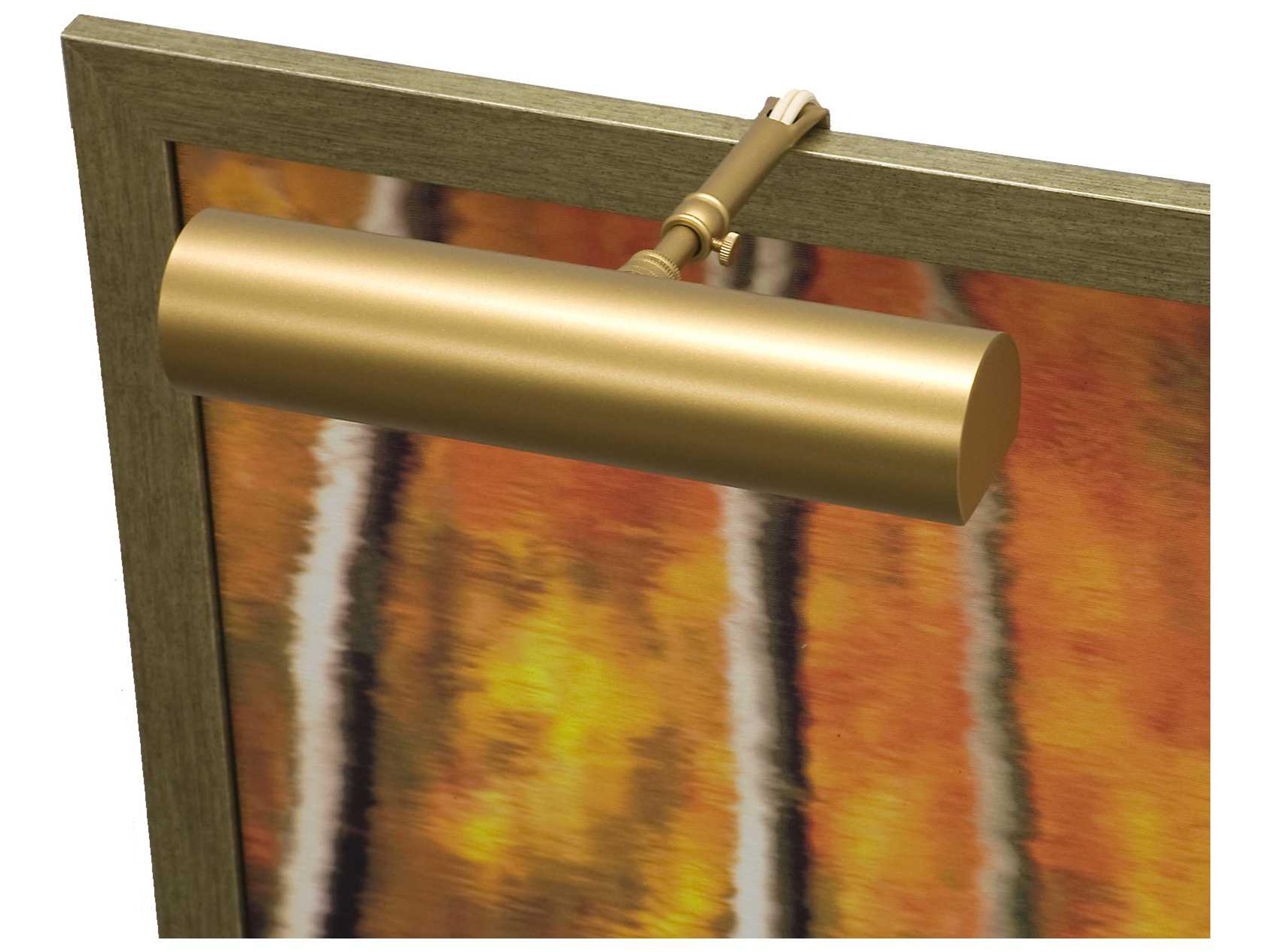 Classic Contemporary 1-Light Gold Picture Light