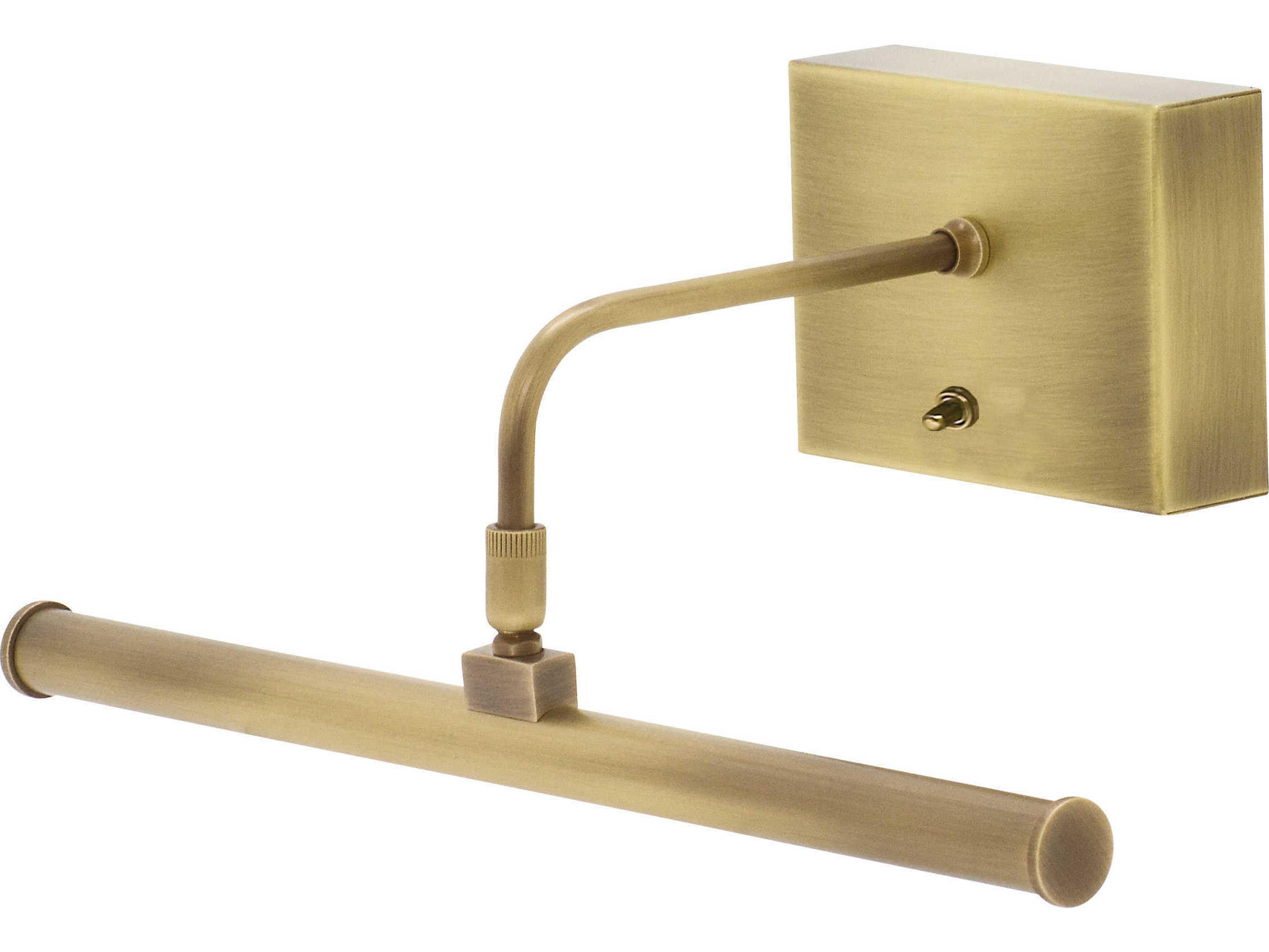 1-Light Antique Brass LED Picture Light