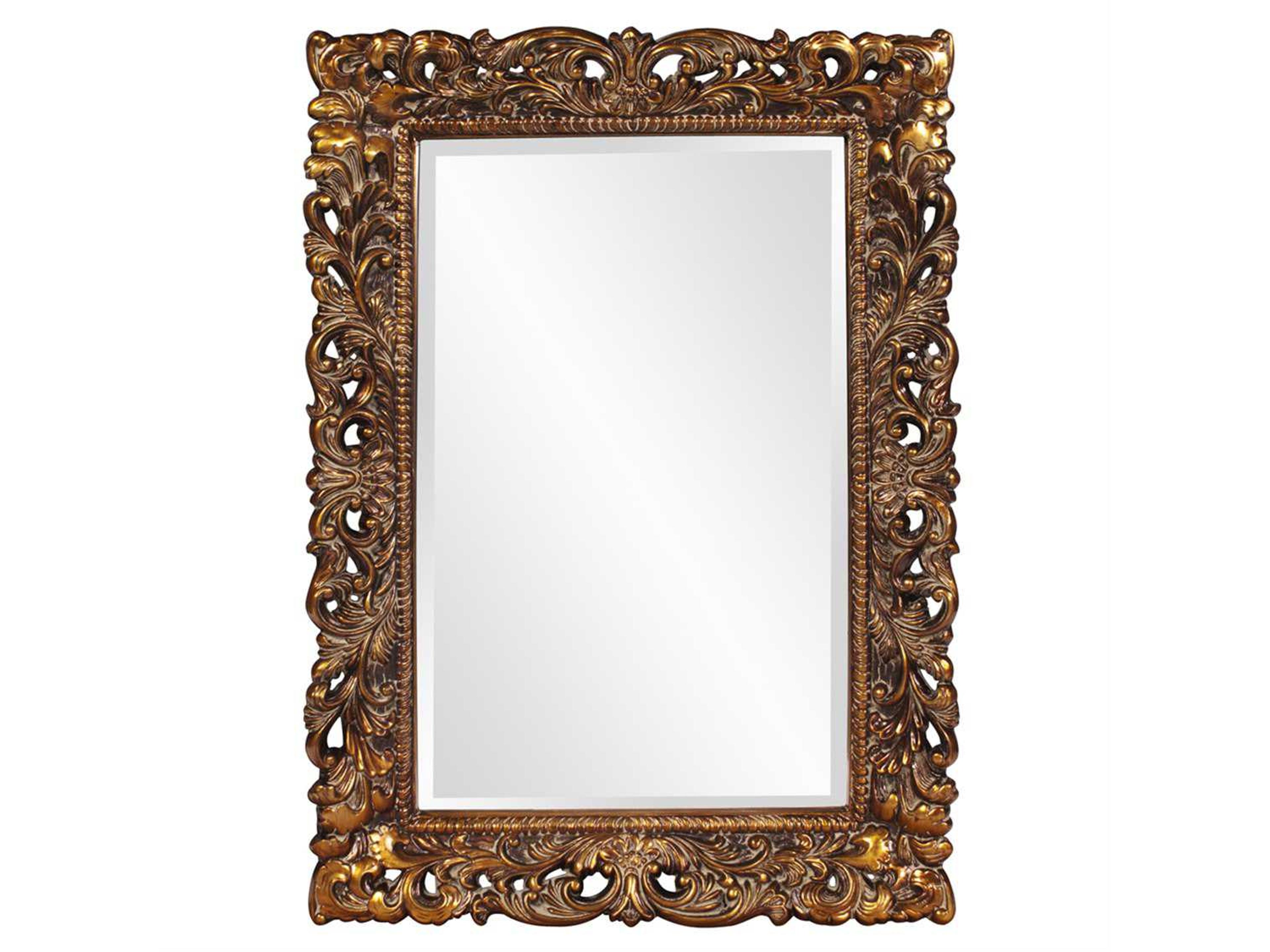 Howard Elliott Barcelona Gold Wall Mirror