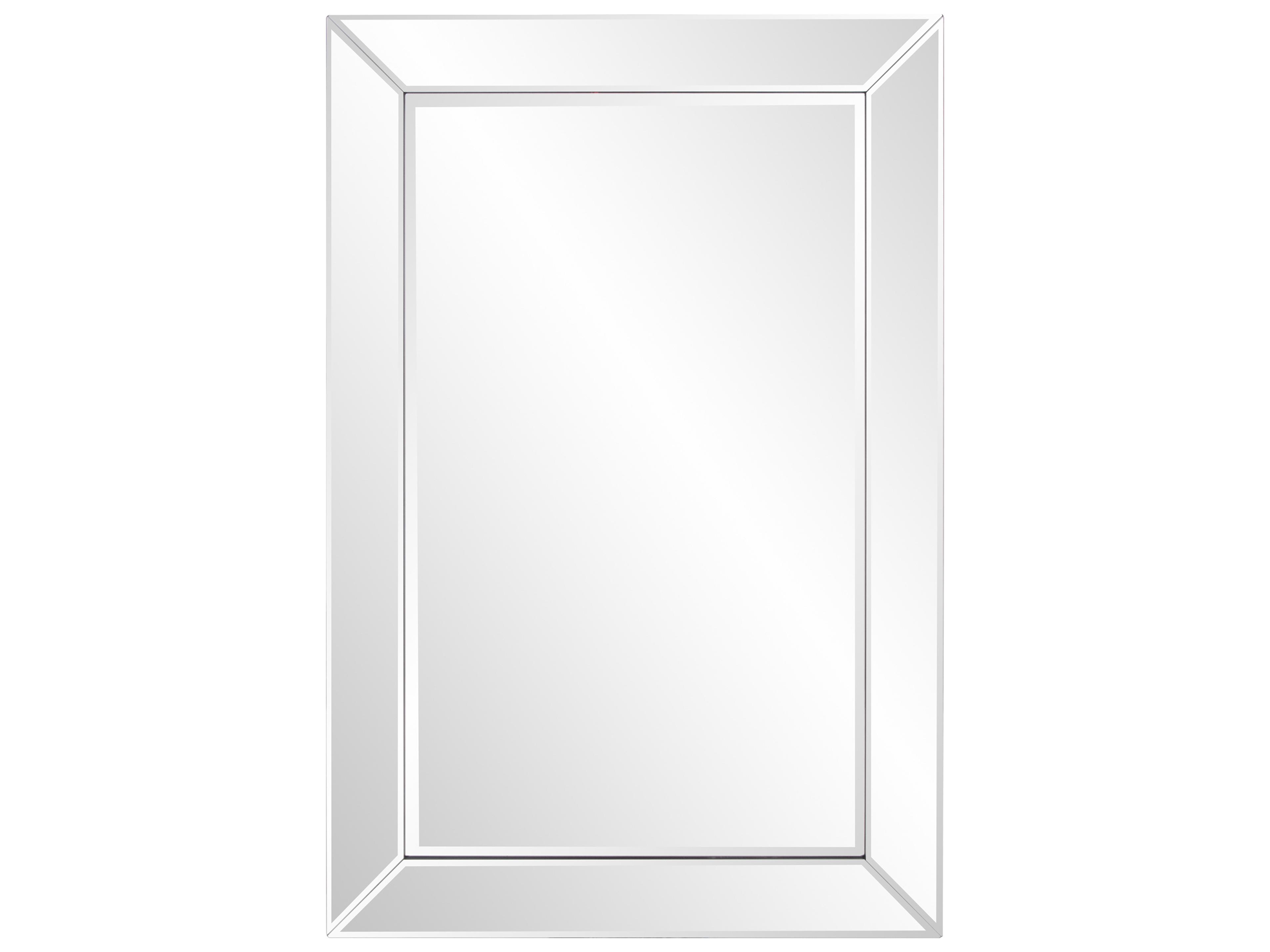 Howard Elliott Camden Clear Mirrored Frame Wall Mirror