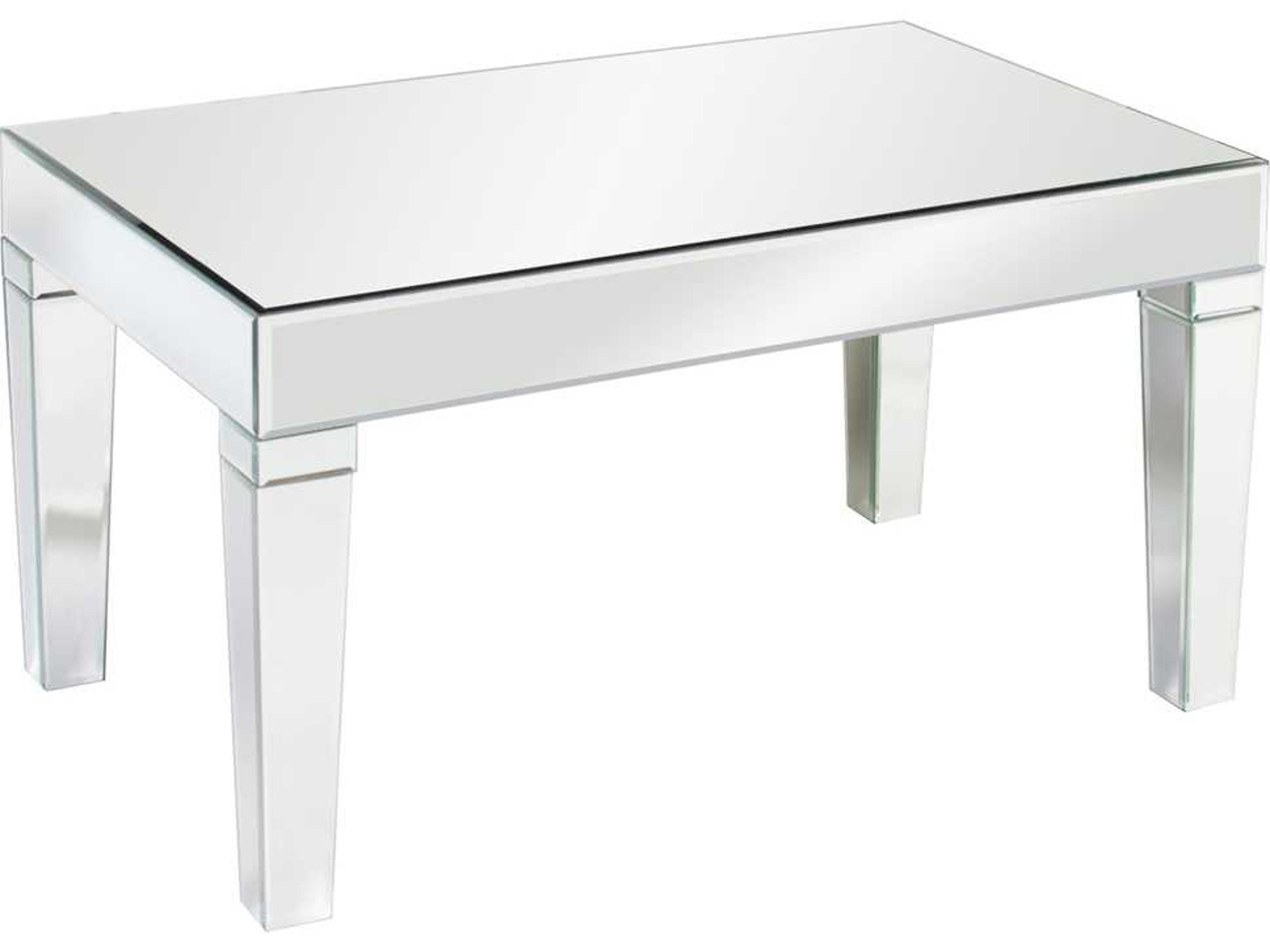 Leo Rectangular Glass Coffee Table