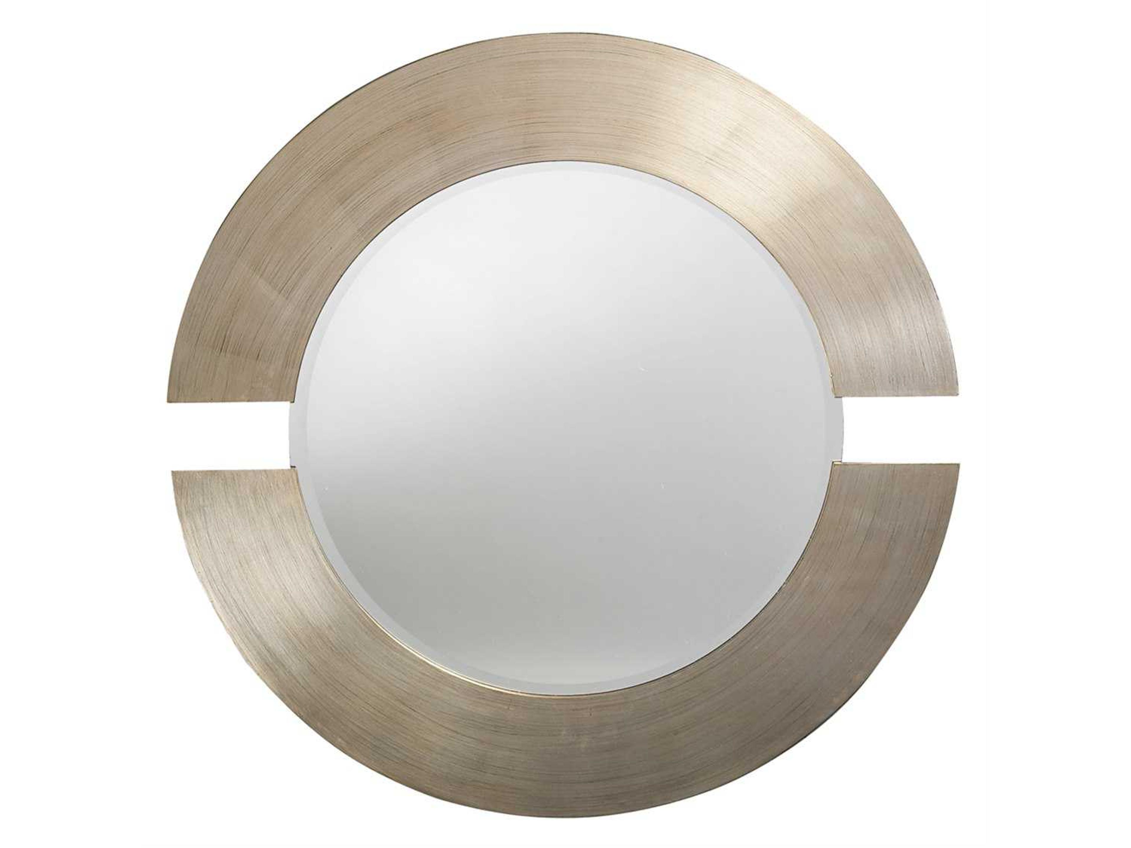 Orbit Round Grey Wall Mirror