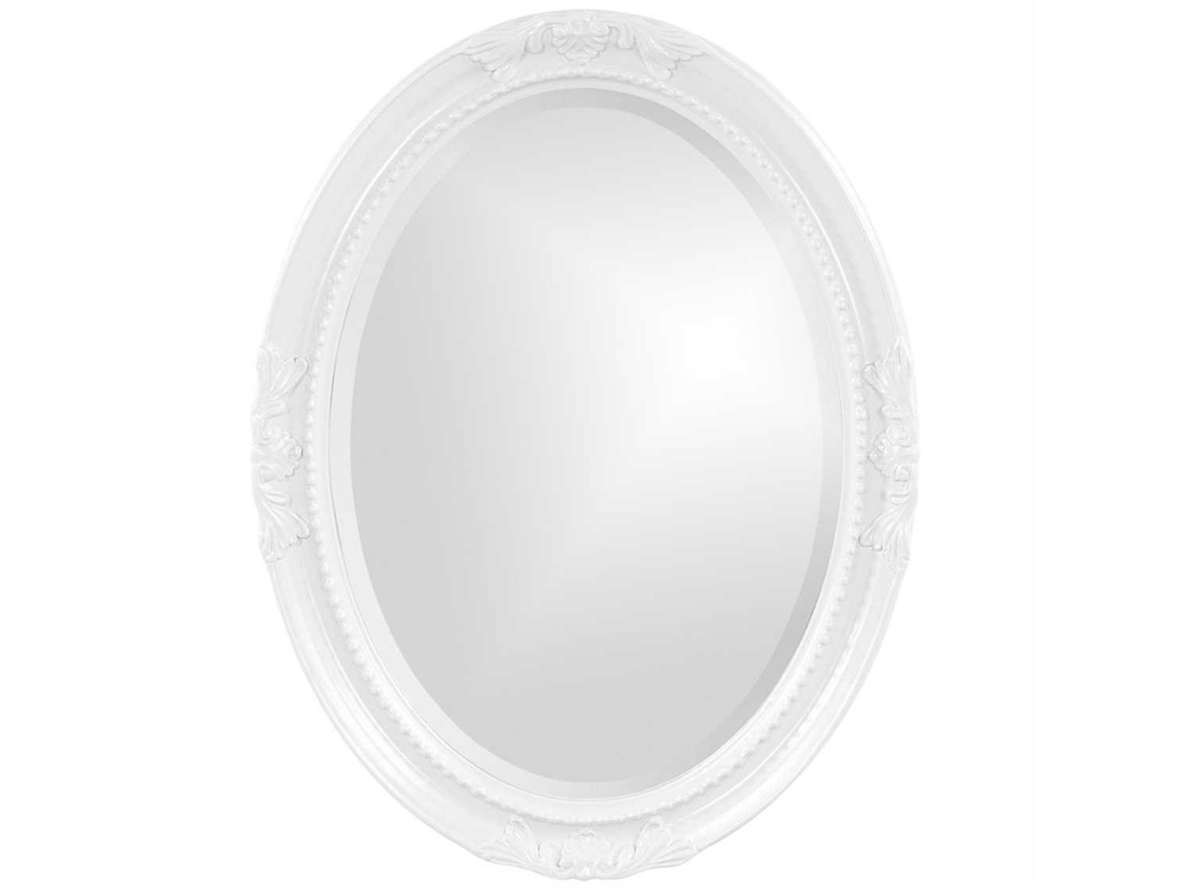Queen Ann White Wall Mirror