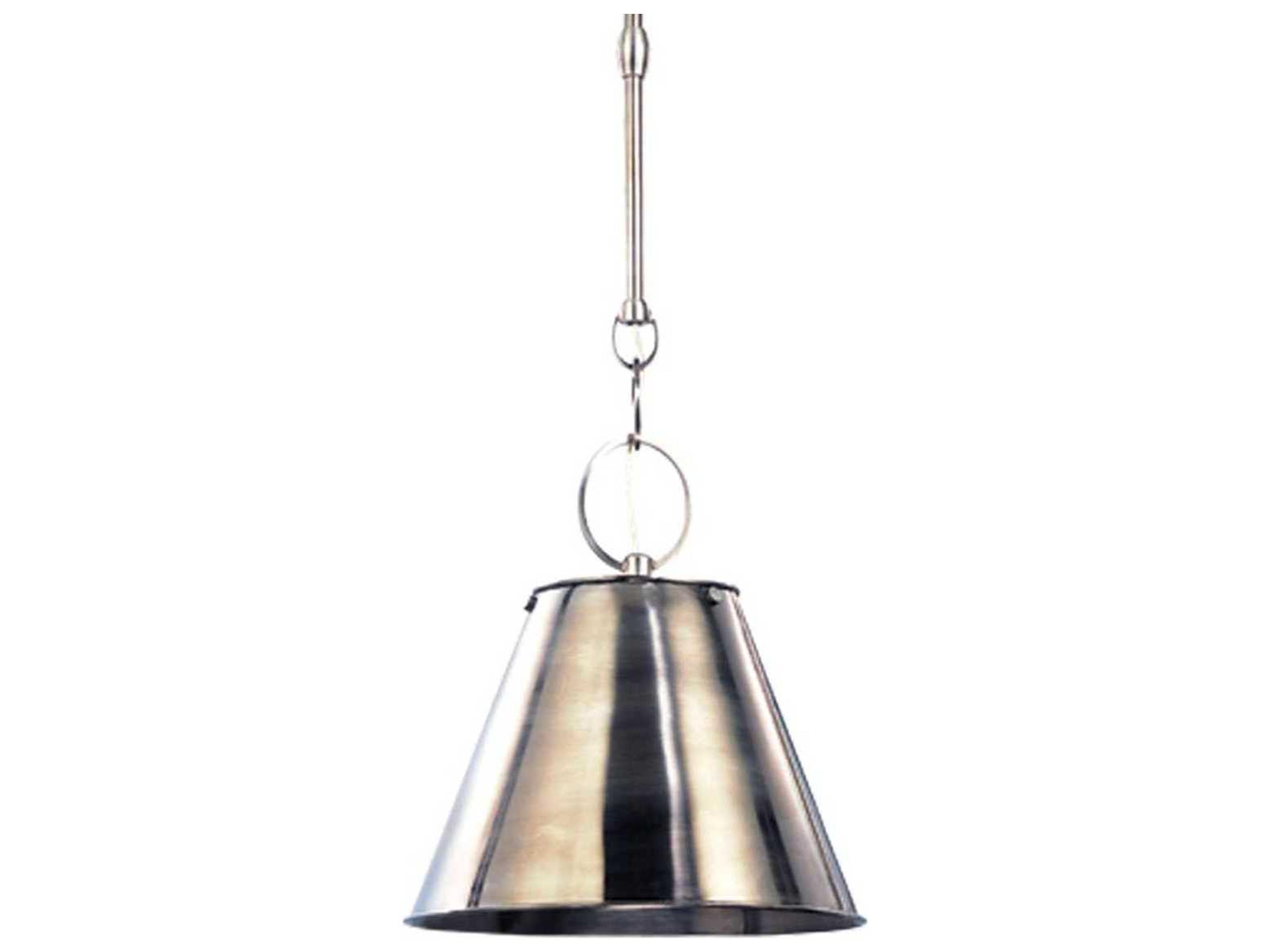 Altamont 1-Light Historic Nickel Empire Mini Pendant