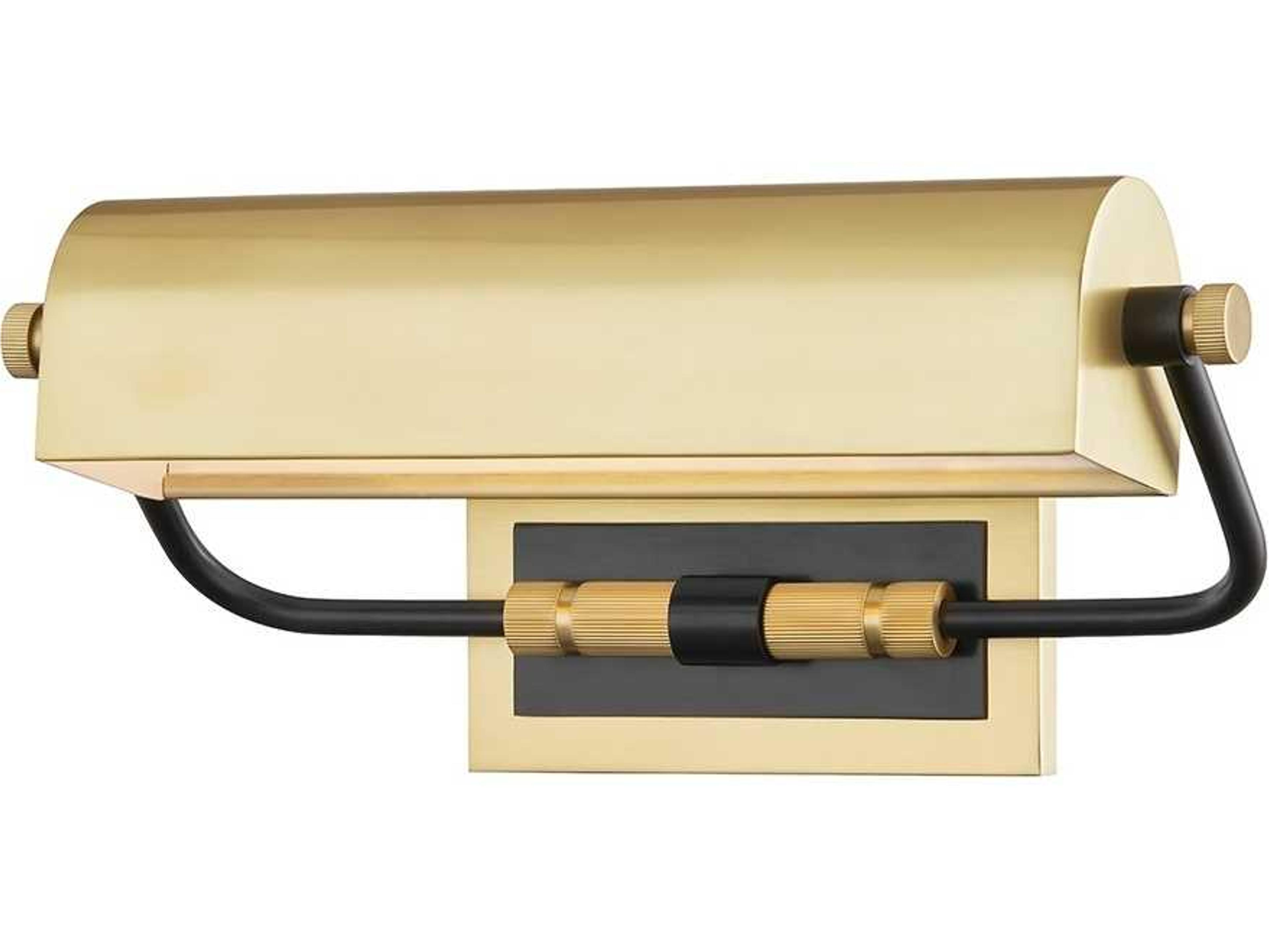 Bowery 1-Light Aged Old Bronze LED Picture Light