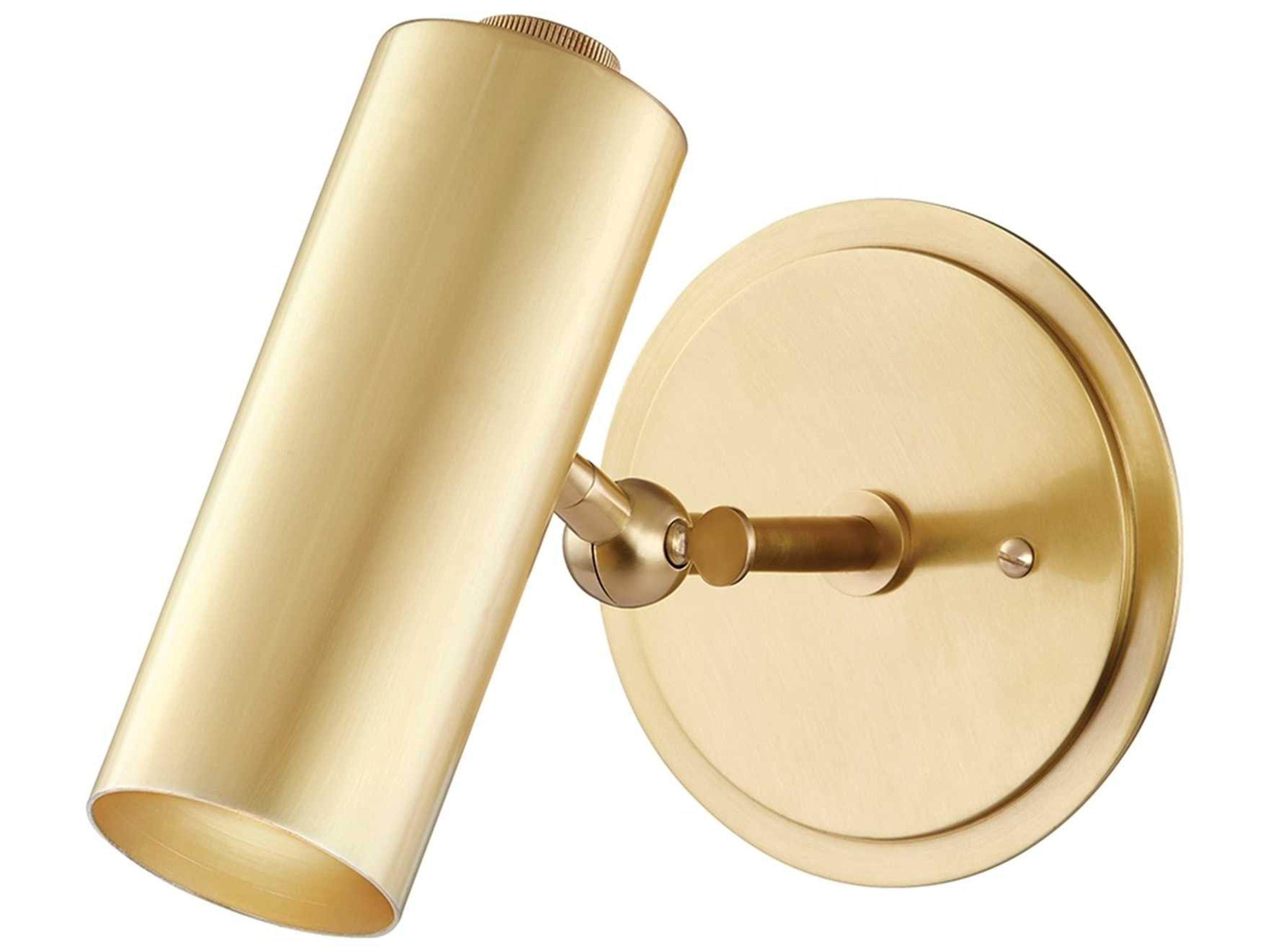 Bushwick 1-Light Aged Brass Wall Sconce