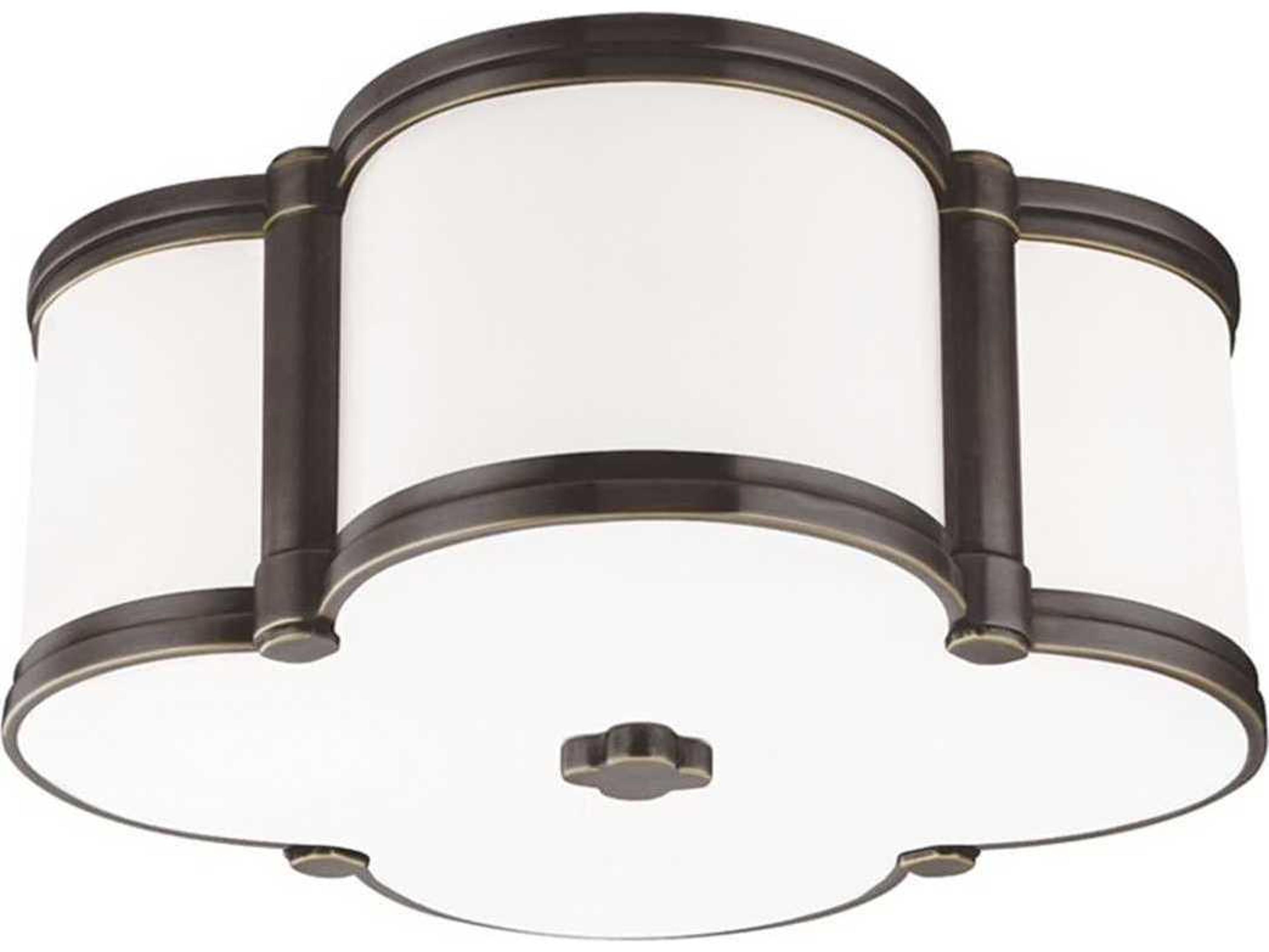 Chandler Flush Mount Ceiling Light Old Bronze