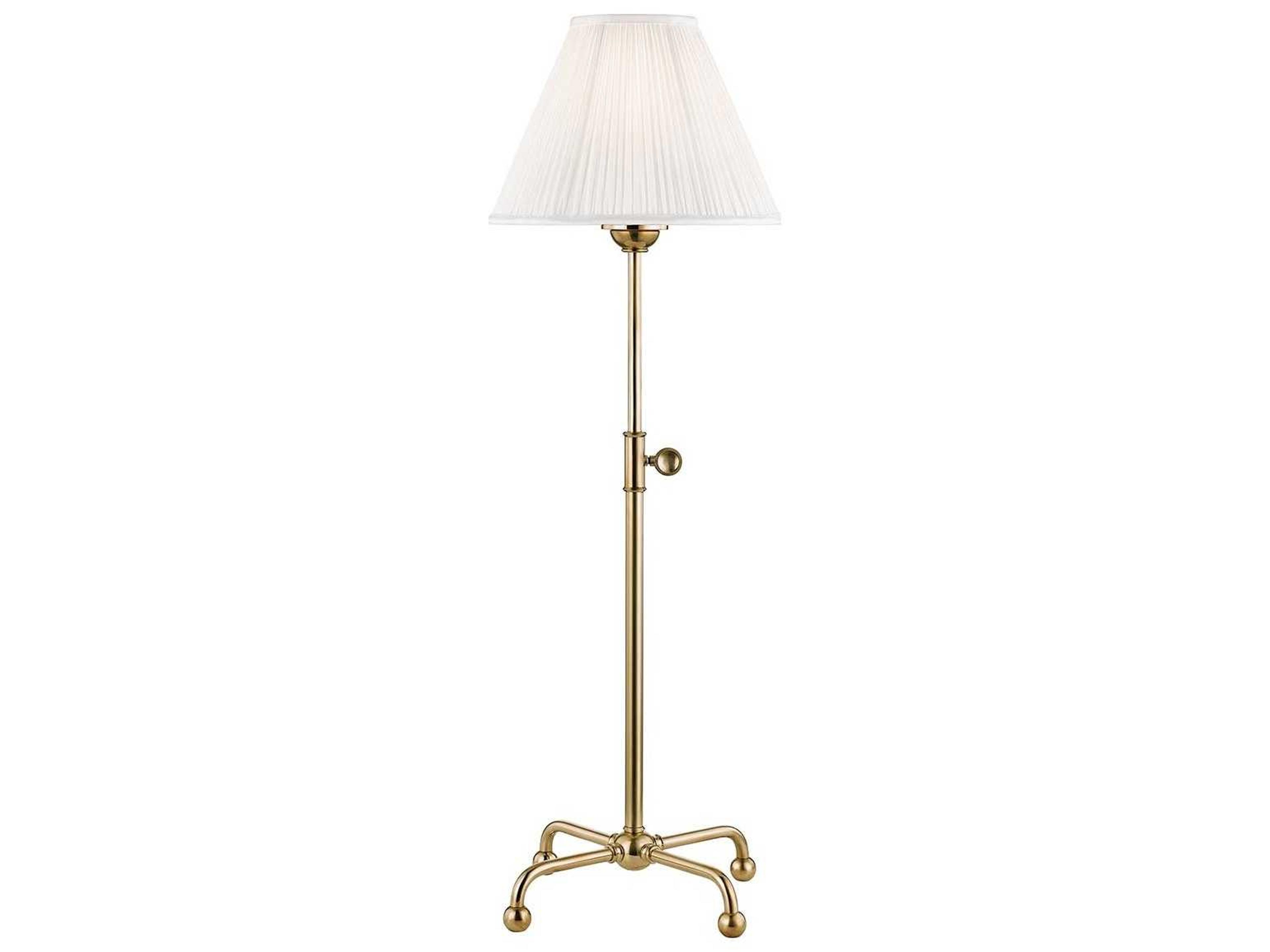 Classic Aged Brass Table Lamp