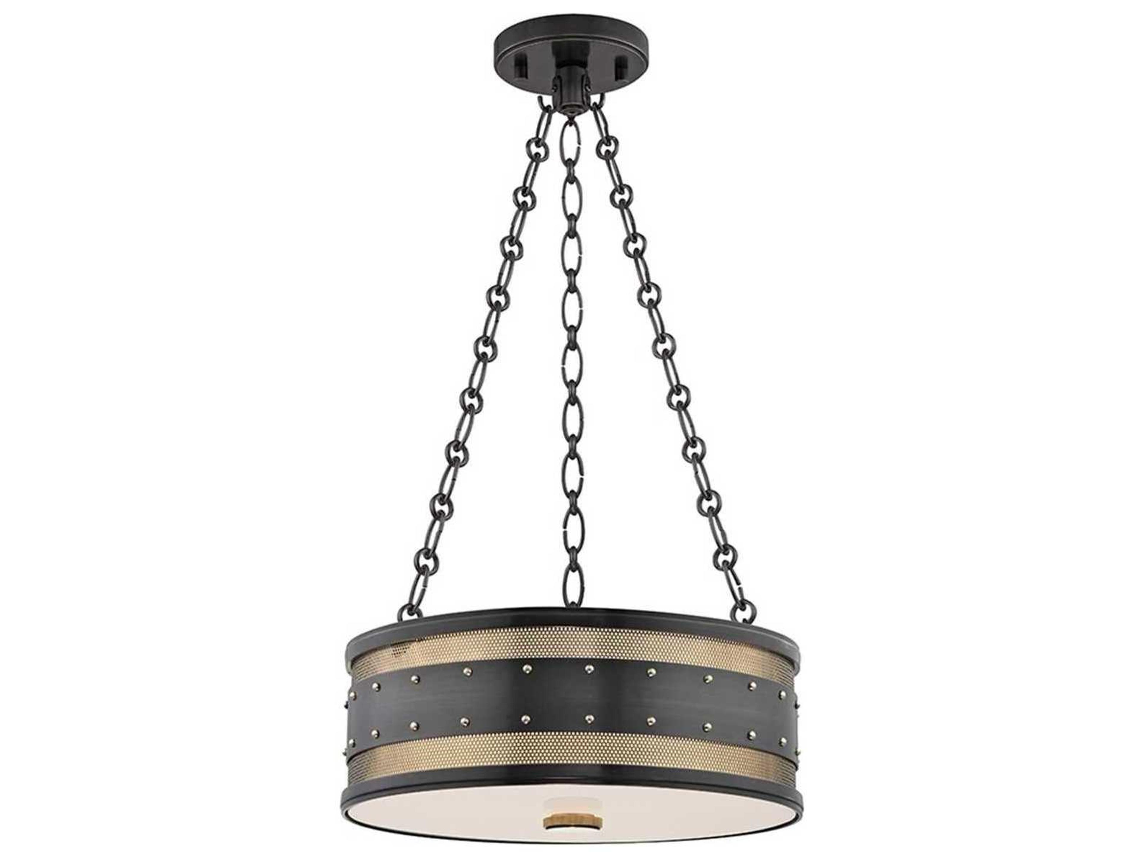Gaines Pendant Light Industrial Drum Fixture