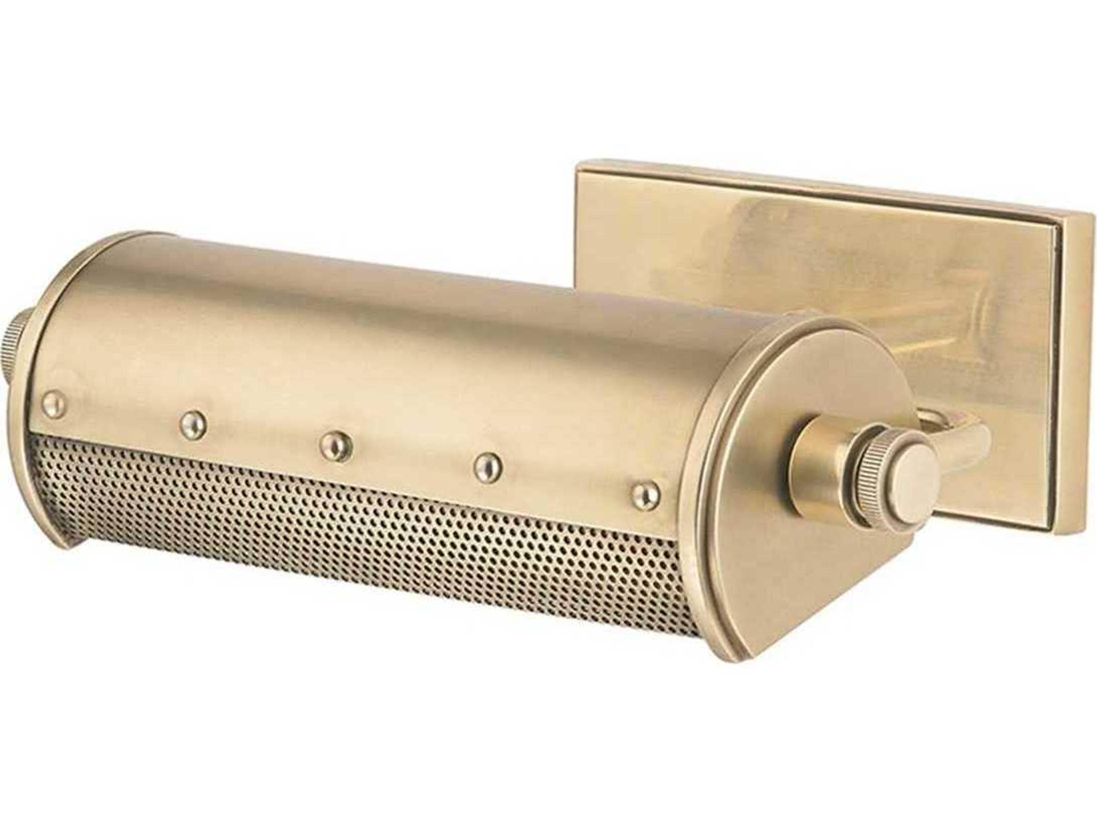 Gaines Picture Light in Aged Brass