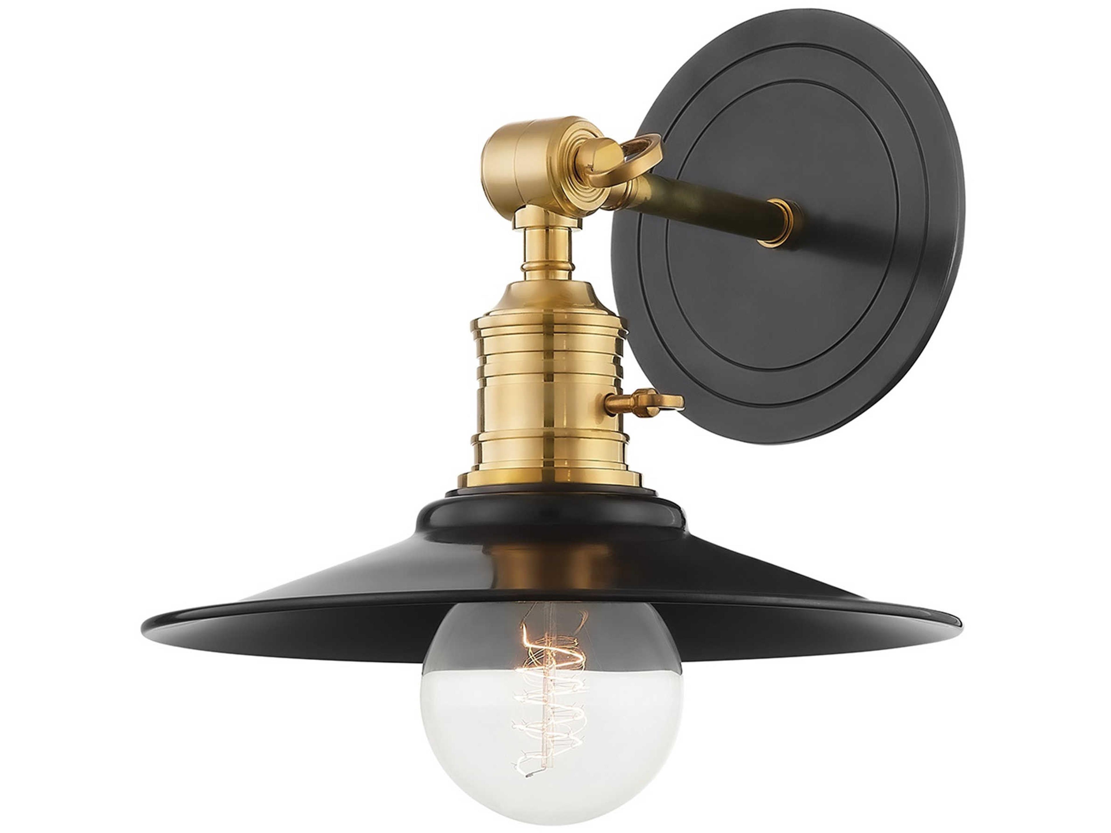 Garden City Wall Sconce Aged Old Bronze Adjustable