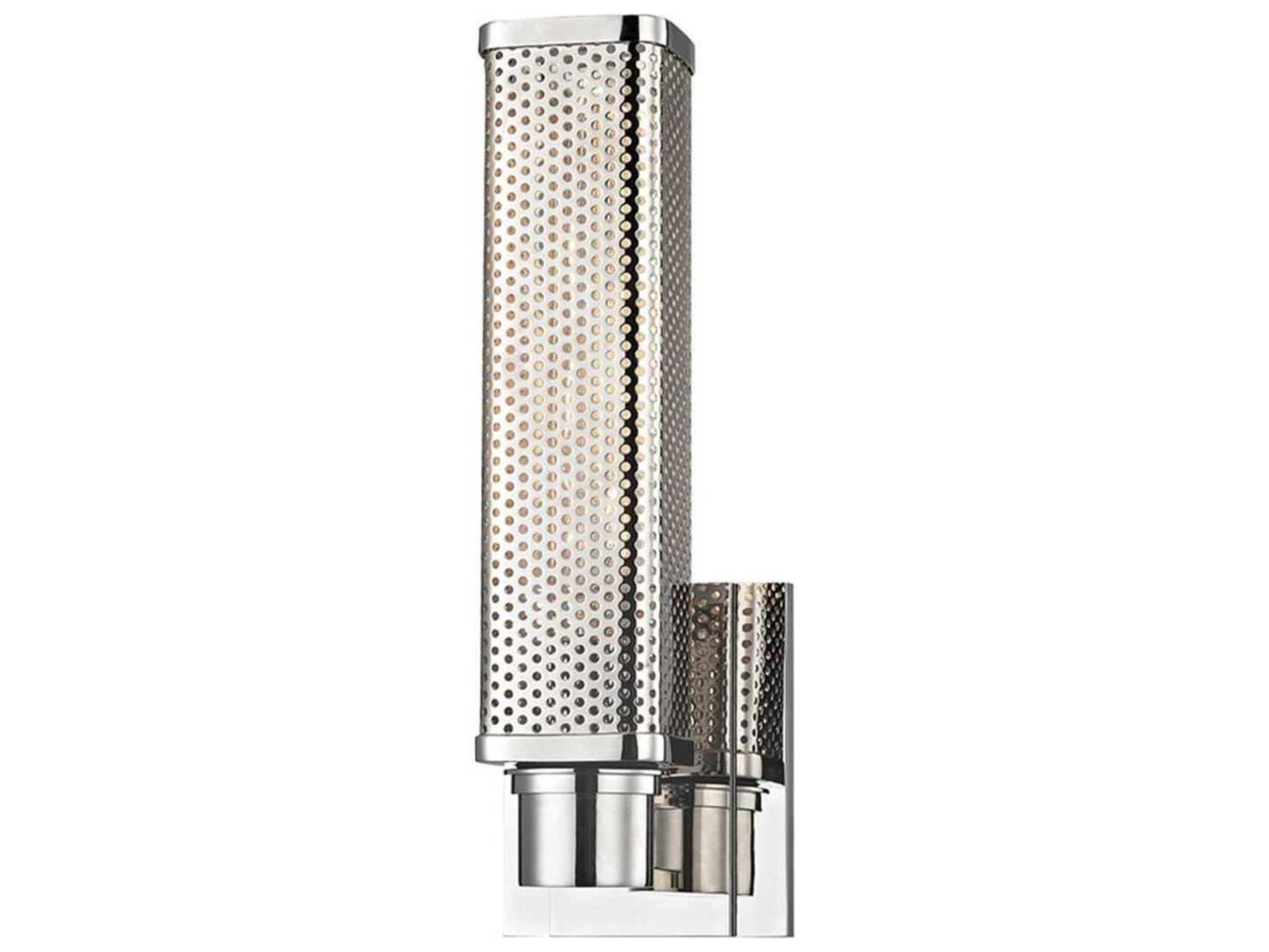Gibbs 1-Light Polished Nickel Wall Sconce
