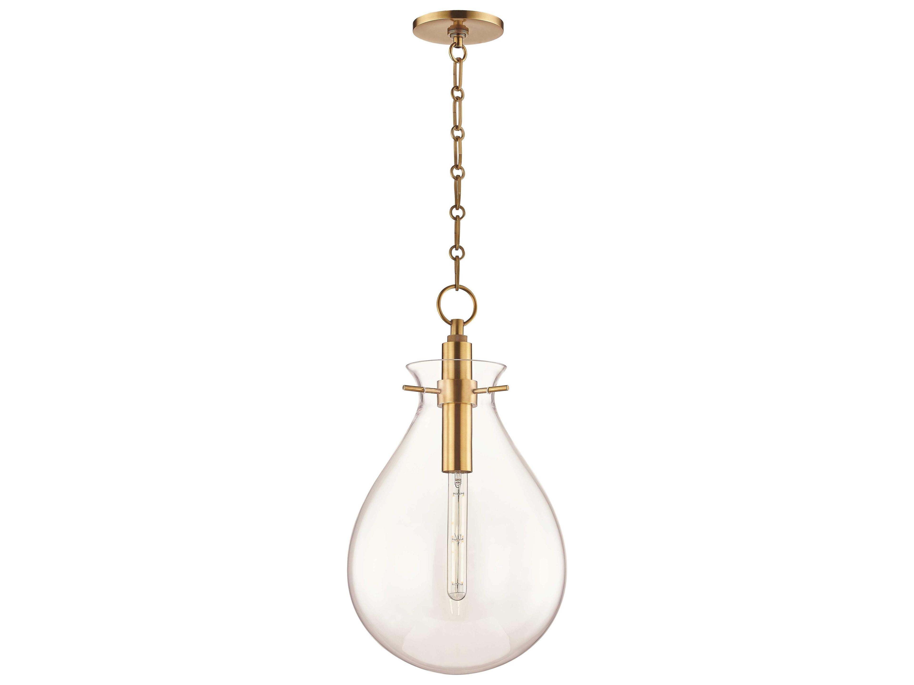 Lighting Ivy Pendant in Aged Brass