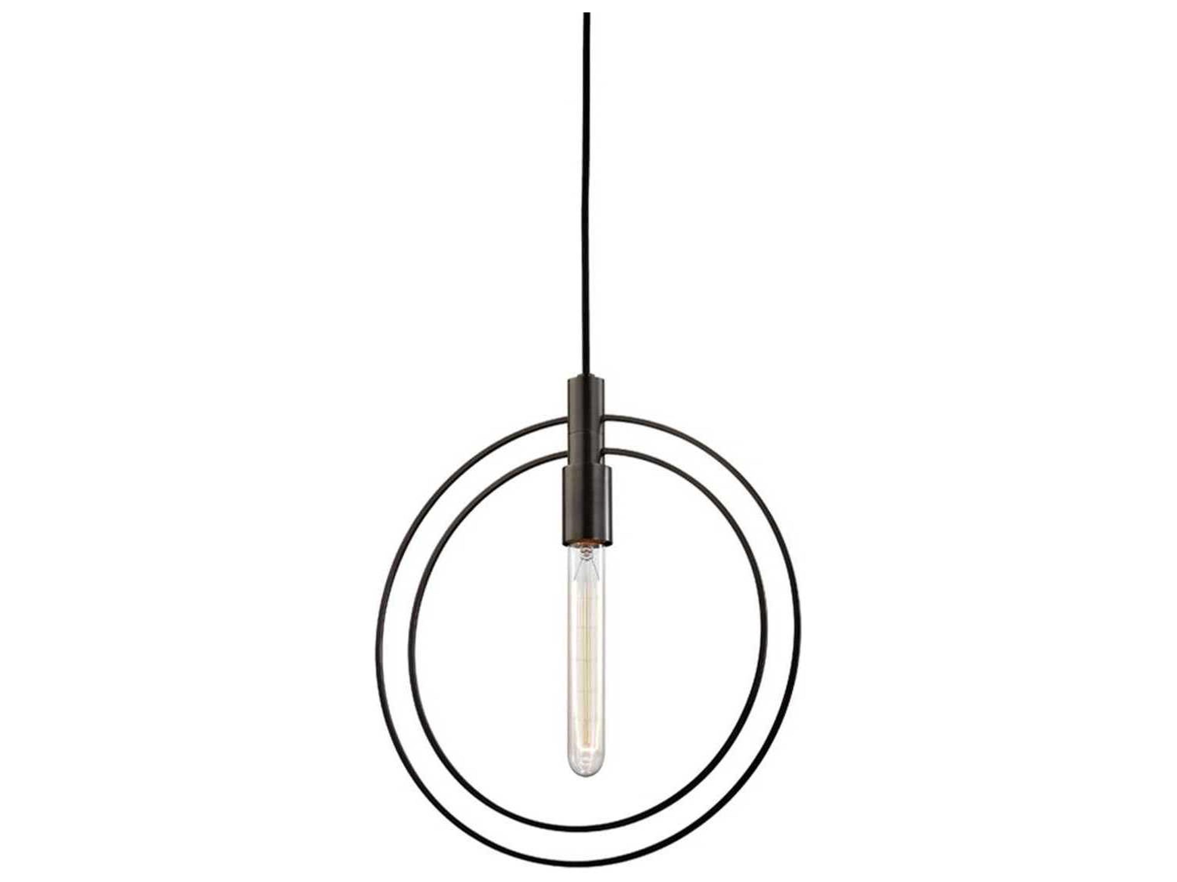 Masonville 1-Light Old Bronze Round Pendant