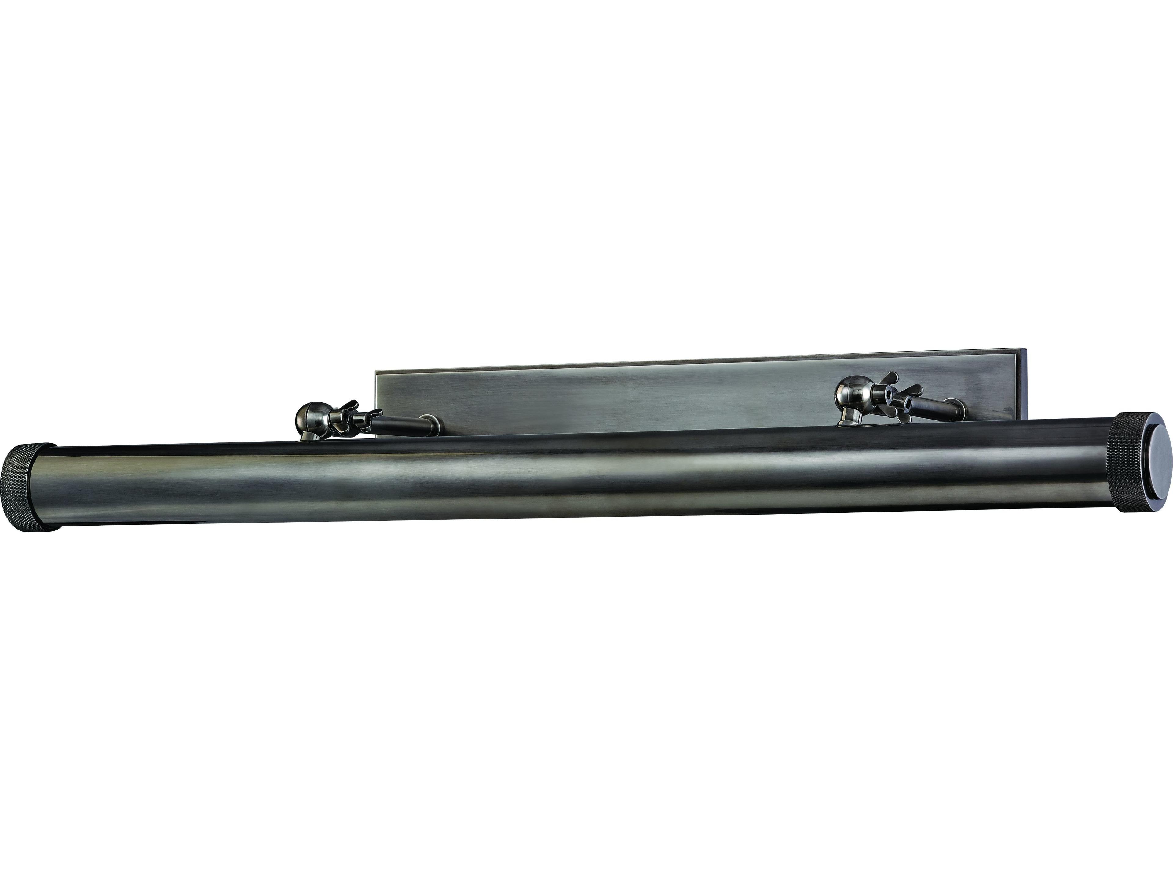 Ridgewood Picture Light Historic Nickel Adjustable