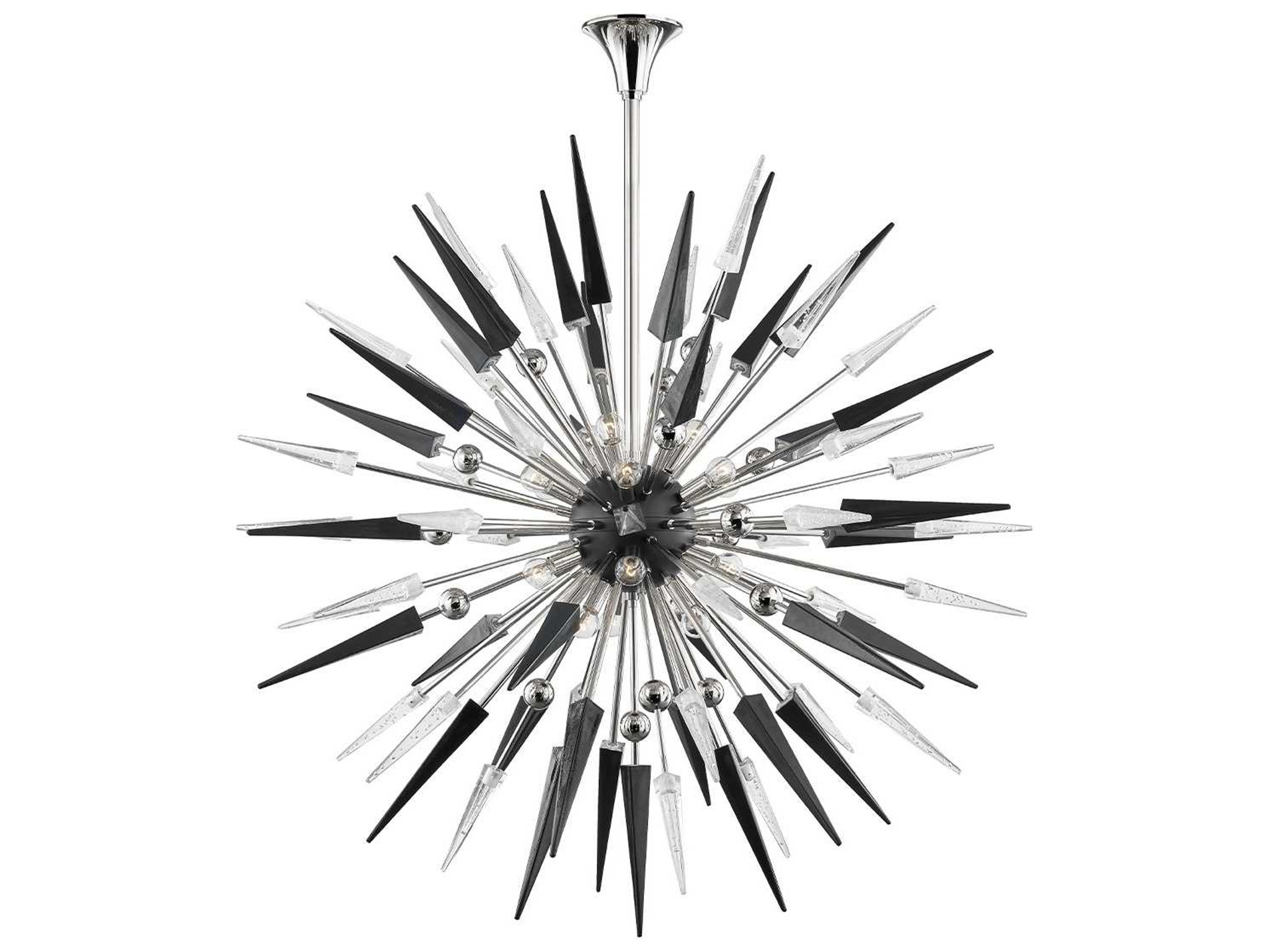 Sparta 18-Light8-Light Polished Nickel Pendant