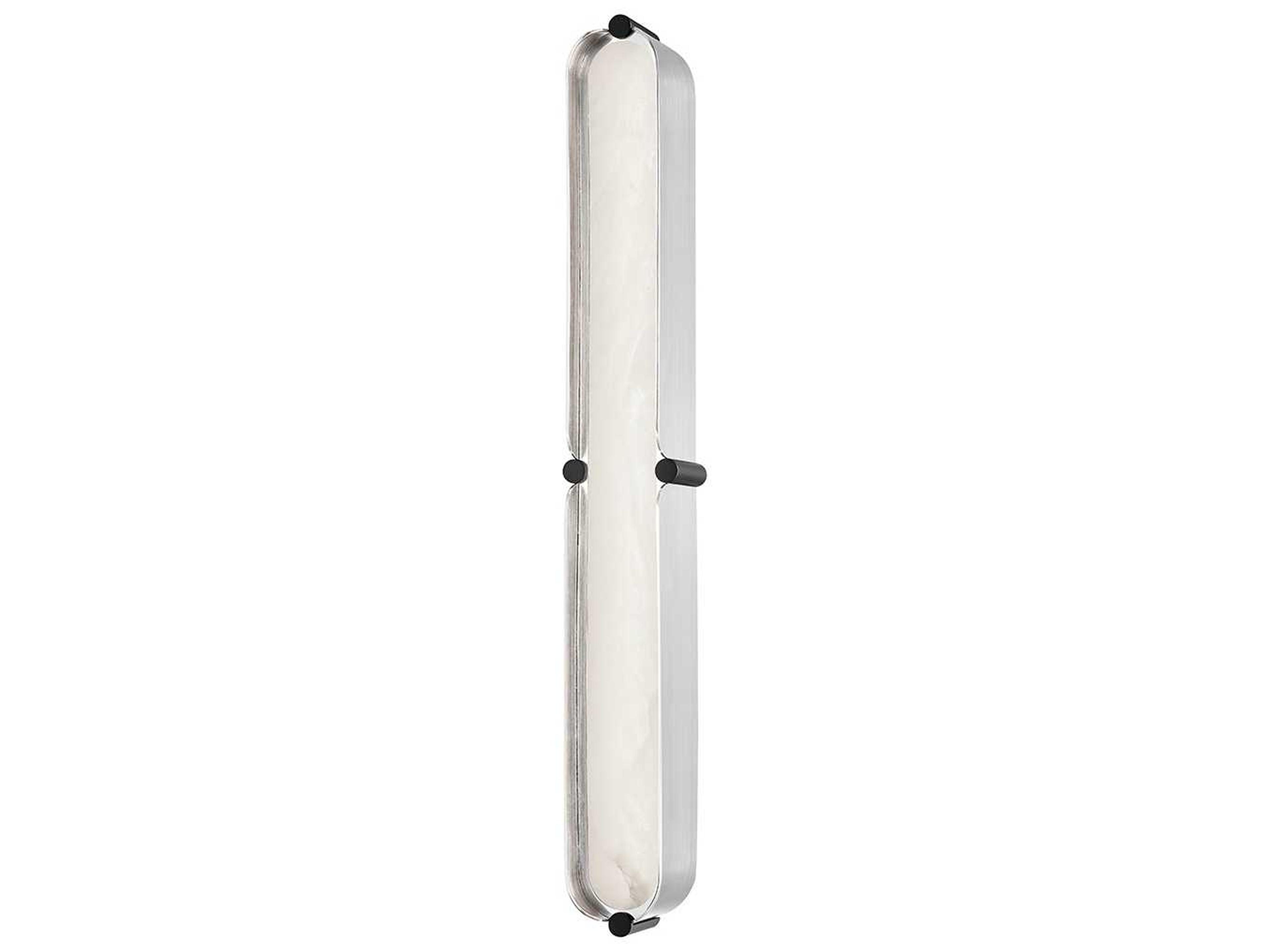 Tribeca 1-Light Burnished Nickel Black LED Vanity Light