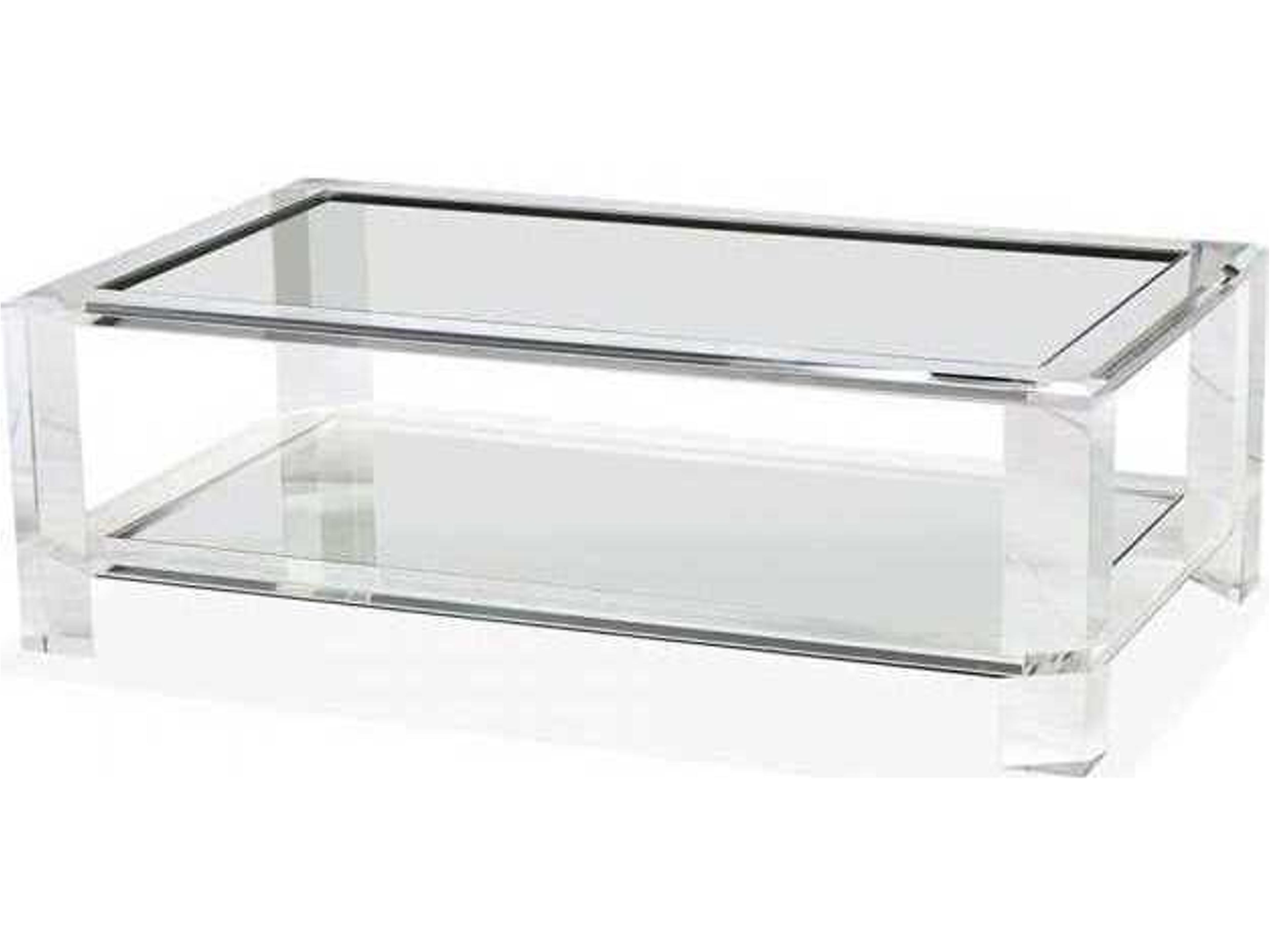 Surrey Cocktail Table Clear Acrylic Glass