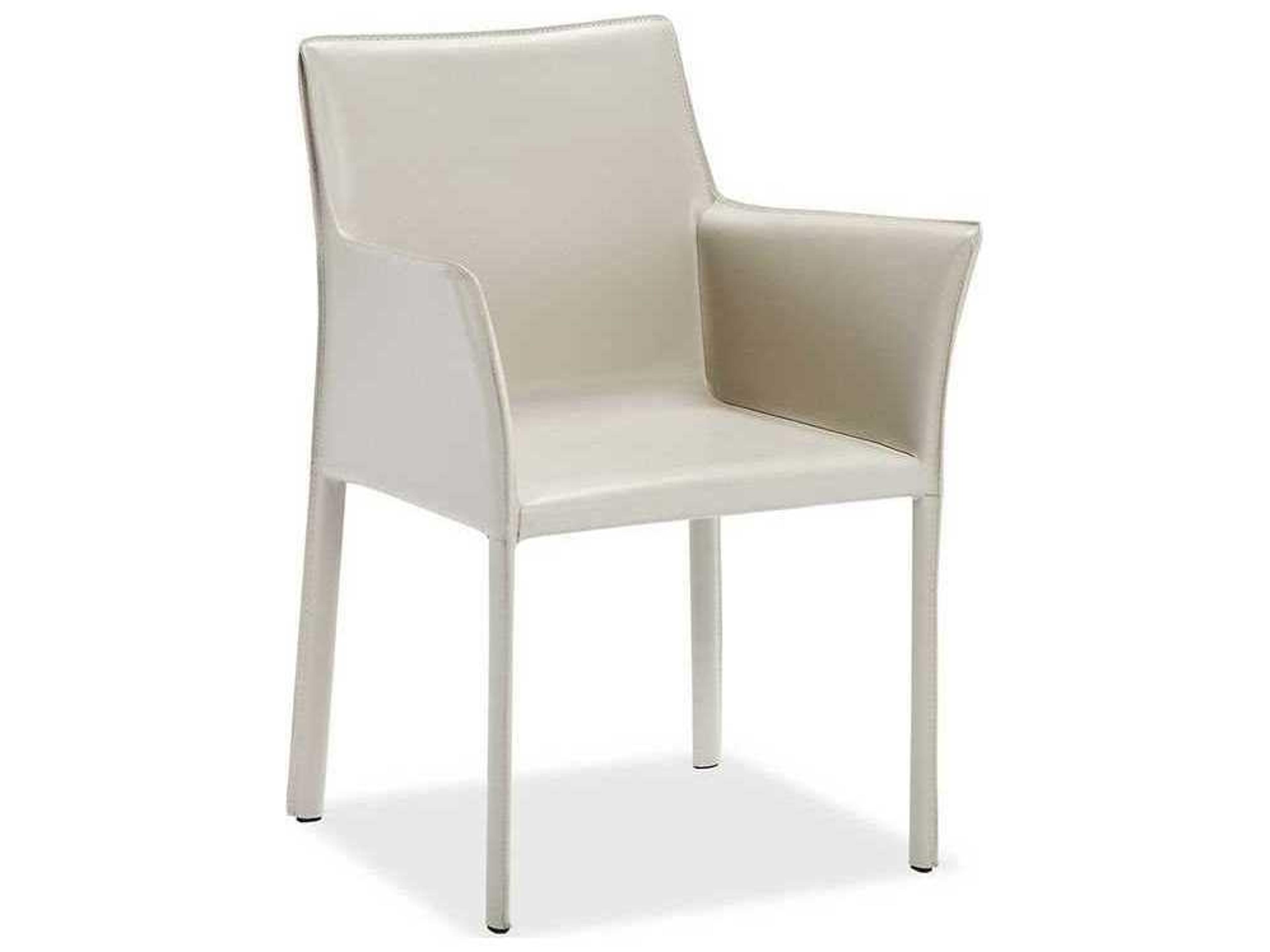 Jada Leather Arm Chair Modern Upholstered