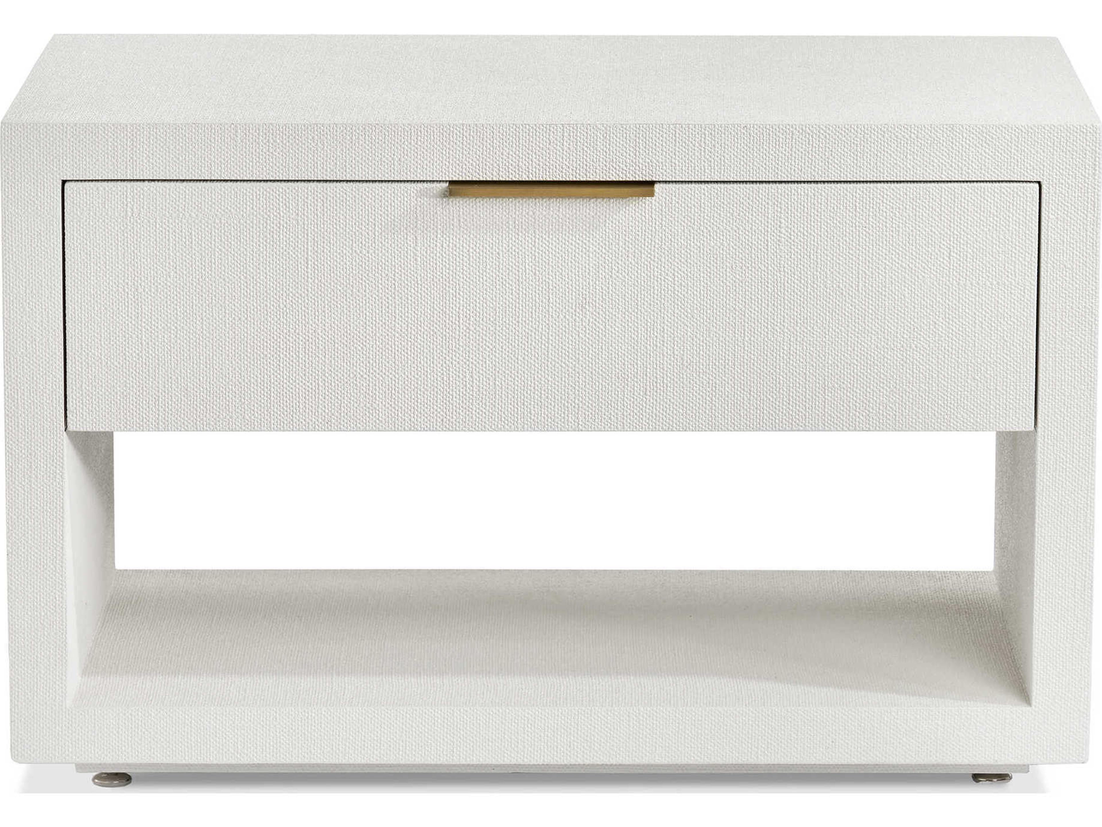 Interlude Home Montaigne 1-Drawer Gold Chest Nightstand