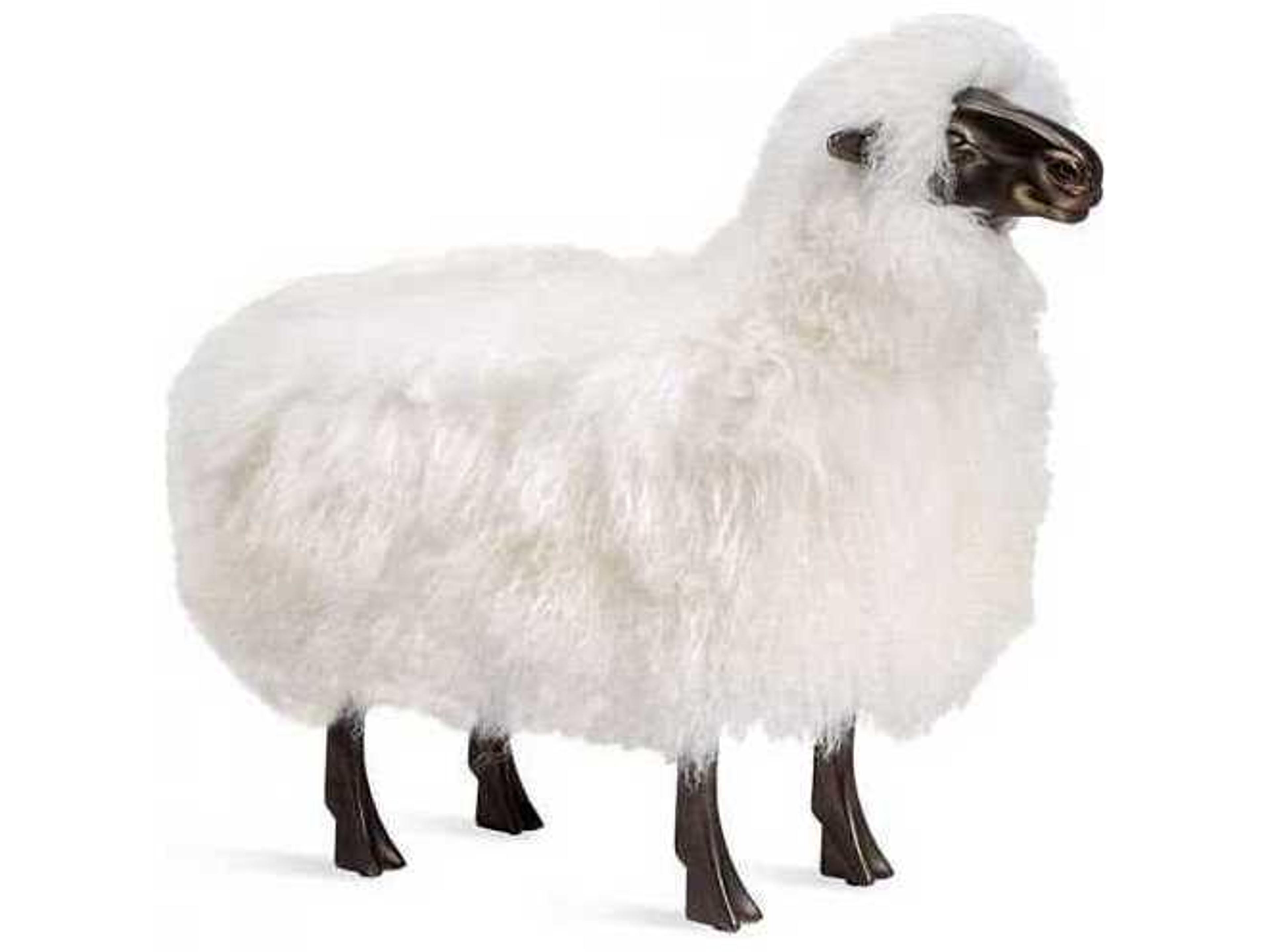 Phillippe Sheep Sculpture Ivory Accent