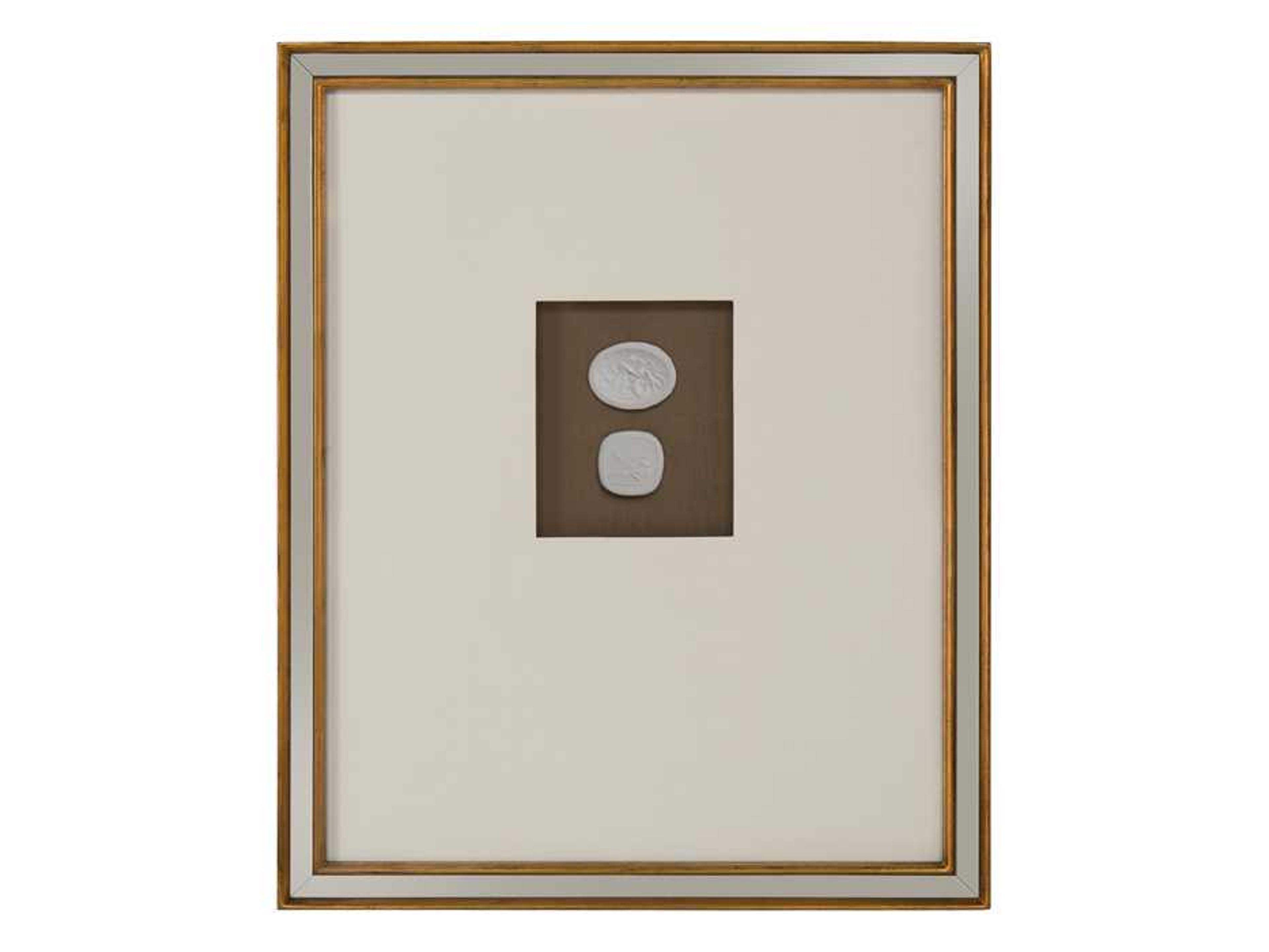 John Richard Mahogany Intaglio-IV Painting