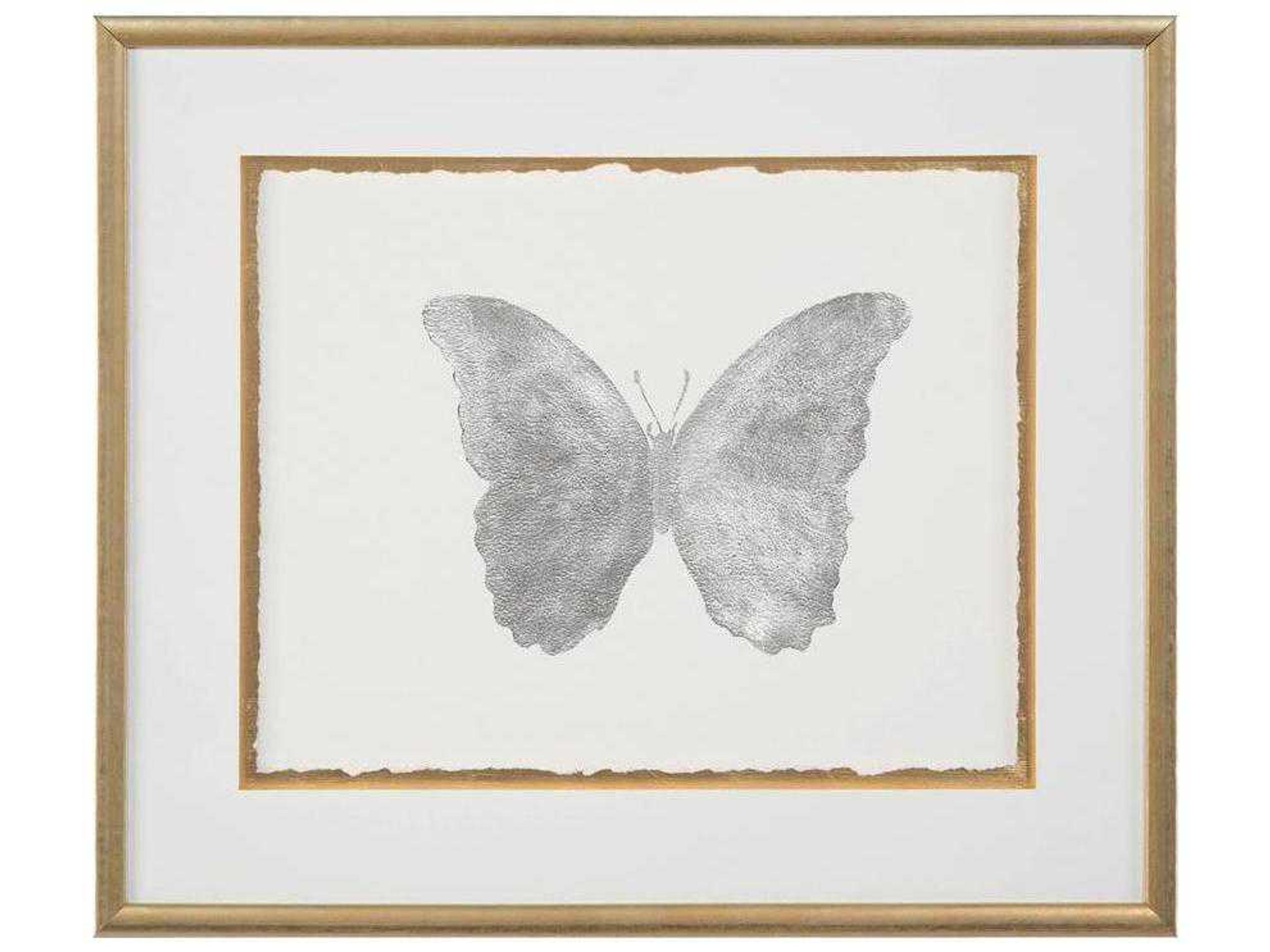 John Richard Shimmering Butterfly-I Wall Art