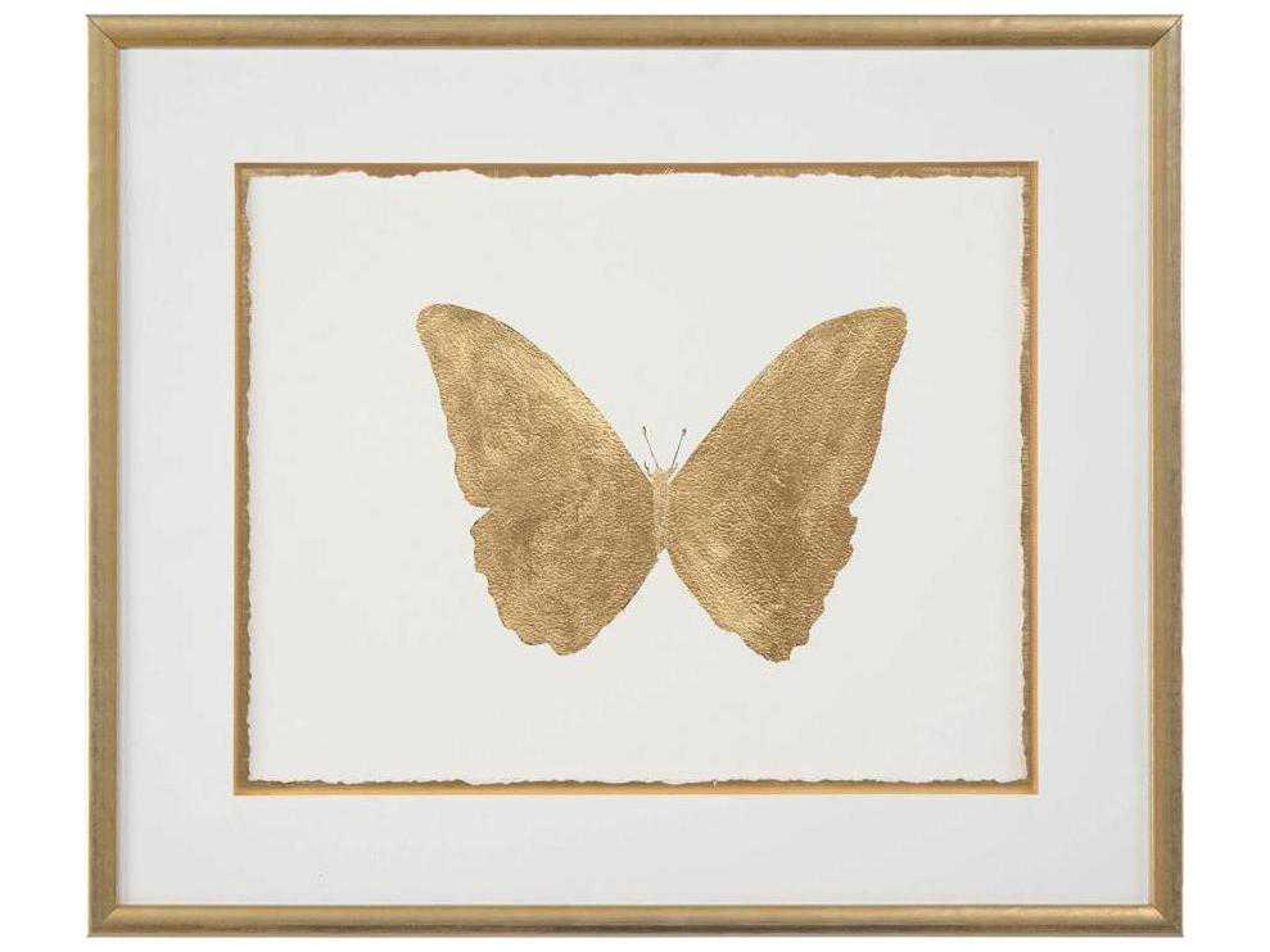 John Richard Shimmering Butterfly-II Wall Art