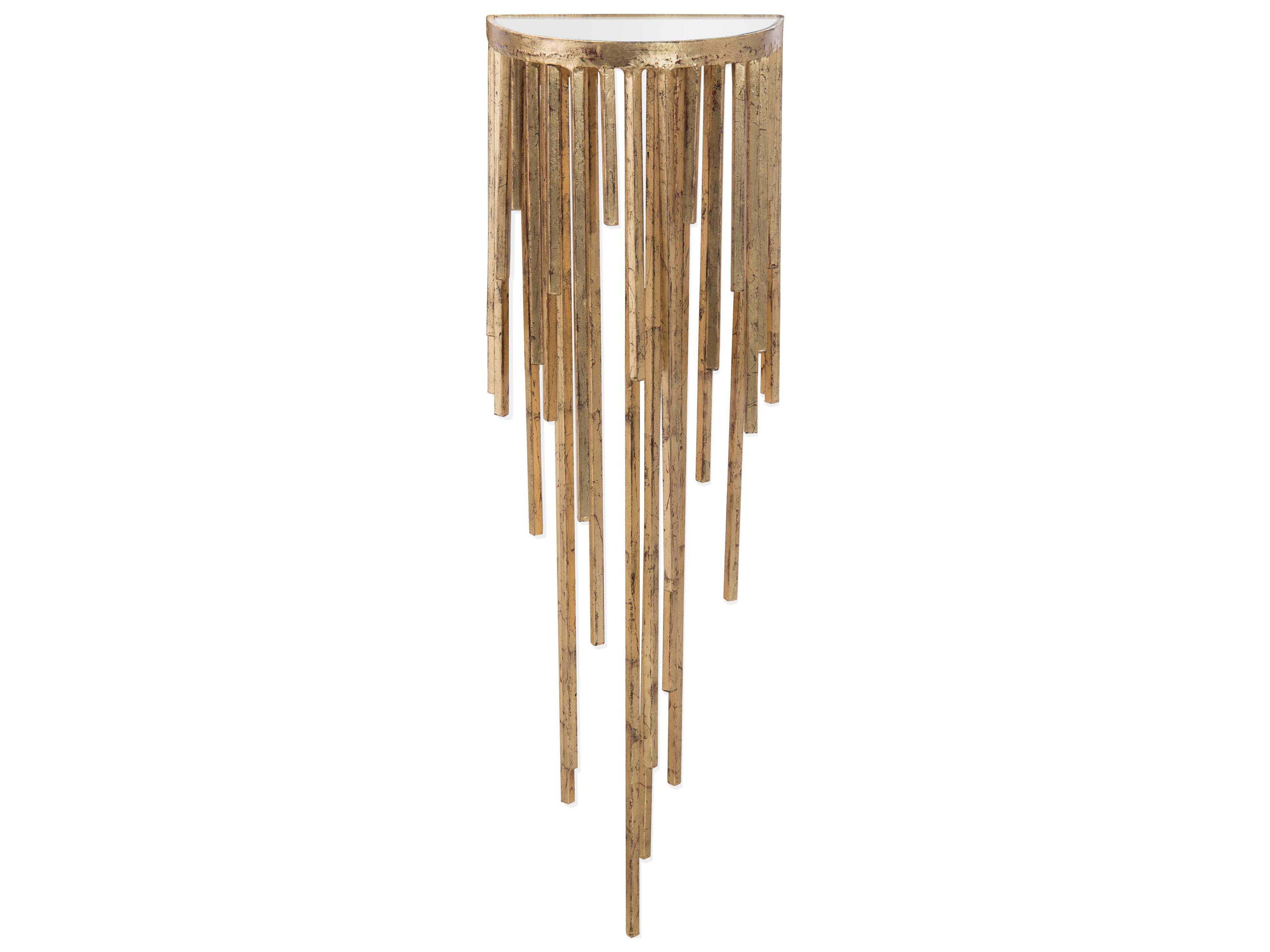 John Richard Staggered Gold Wall Sconce