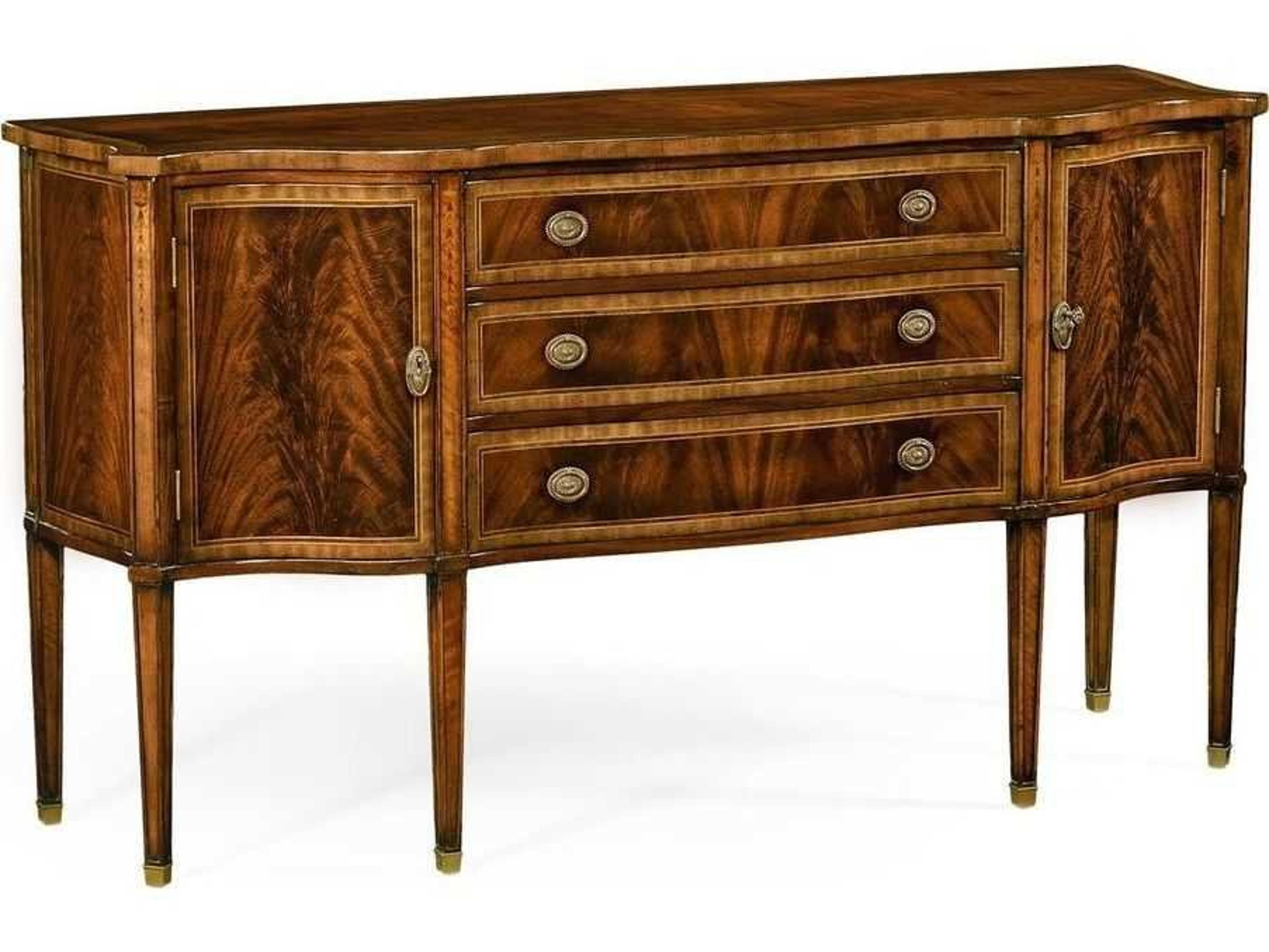 Buckingham Acacia Wood Antique Mahogany Sideboard