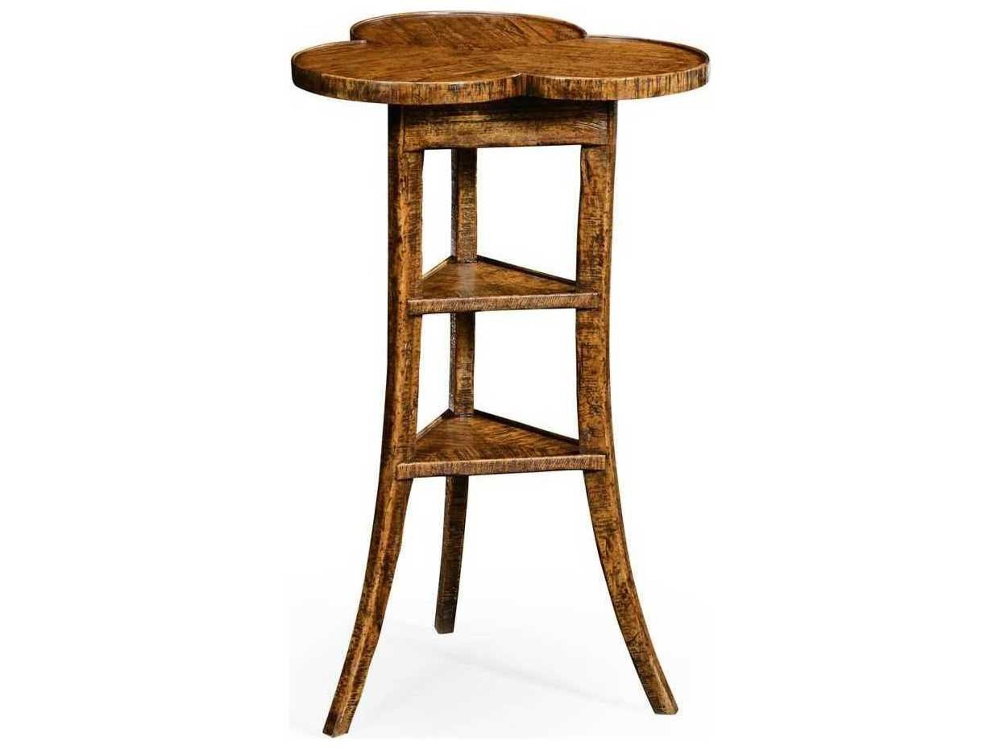 Jonathan Charles Jc Casual Rectangular Wood Country Farmhouse Walnut End Table