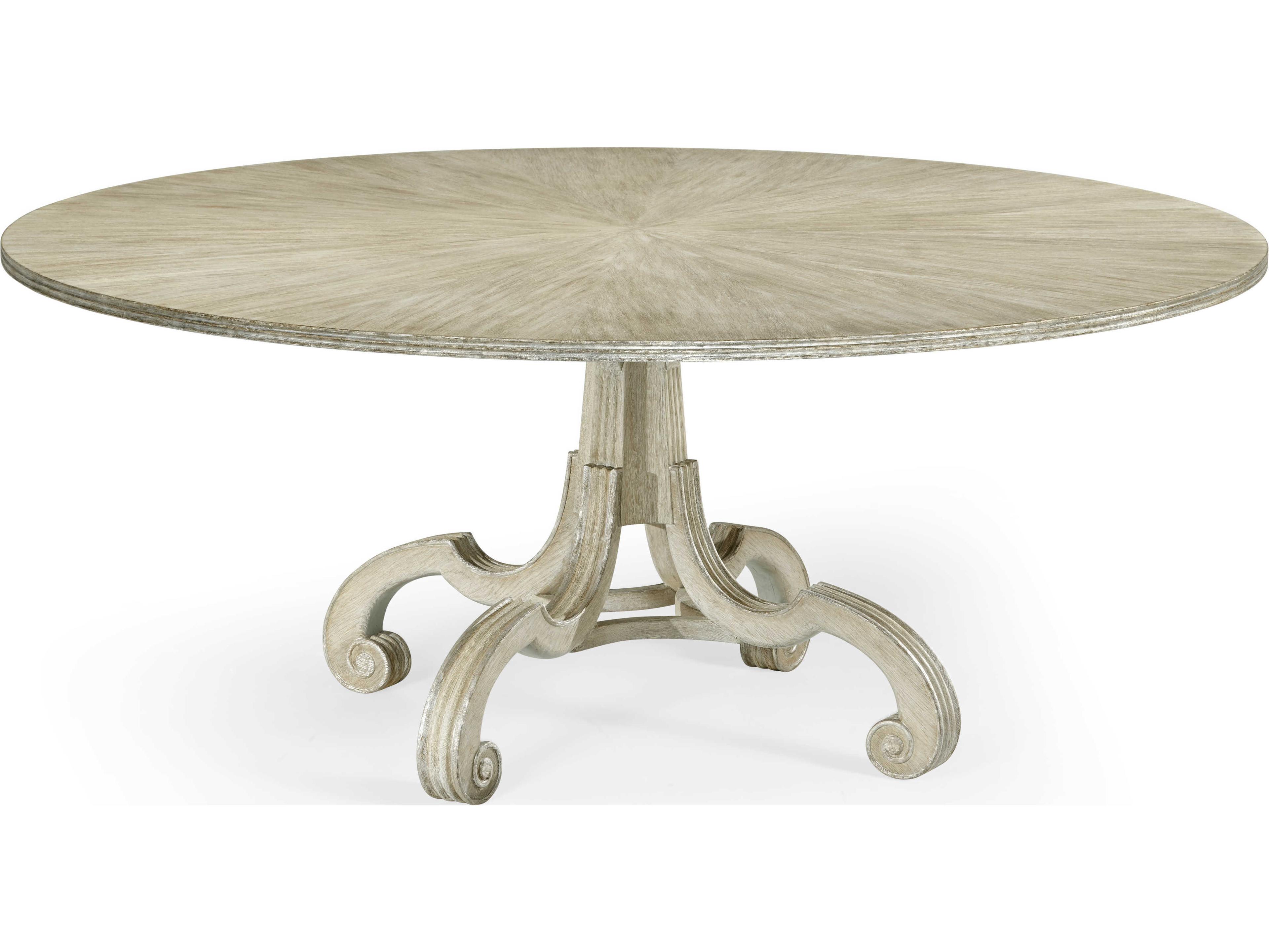 William Yeoward Rectangular Wood Venetian White Oak Dining Table