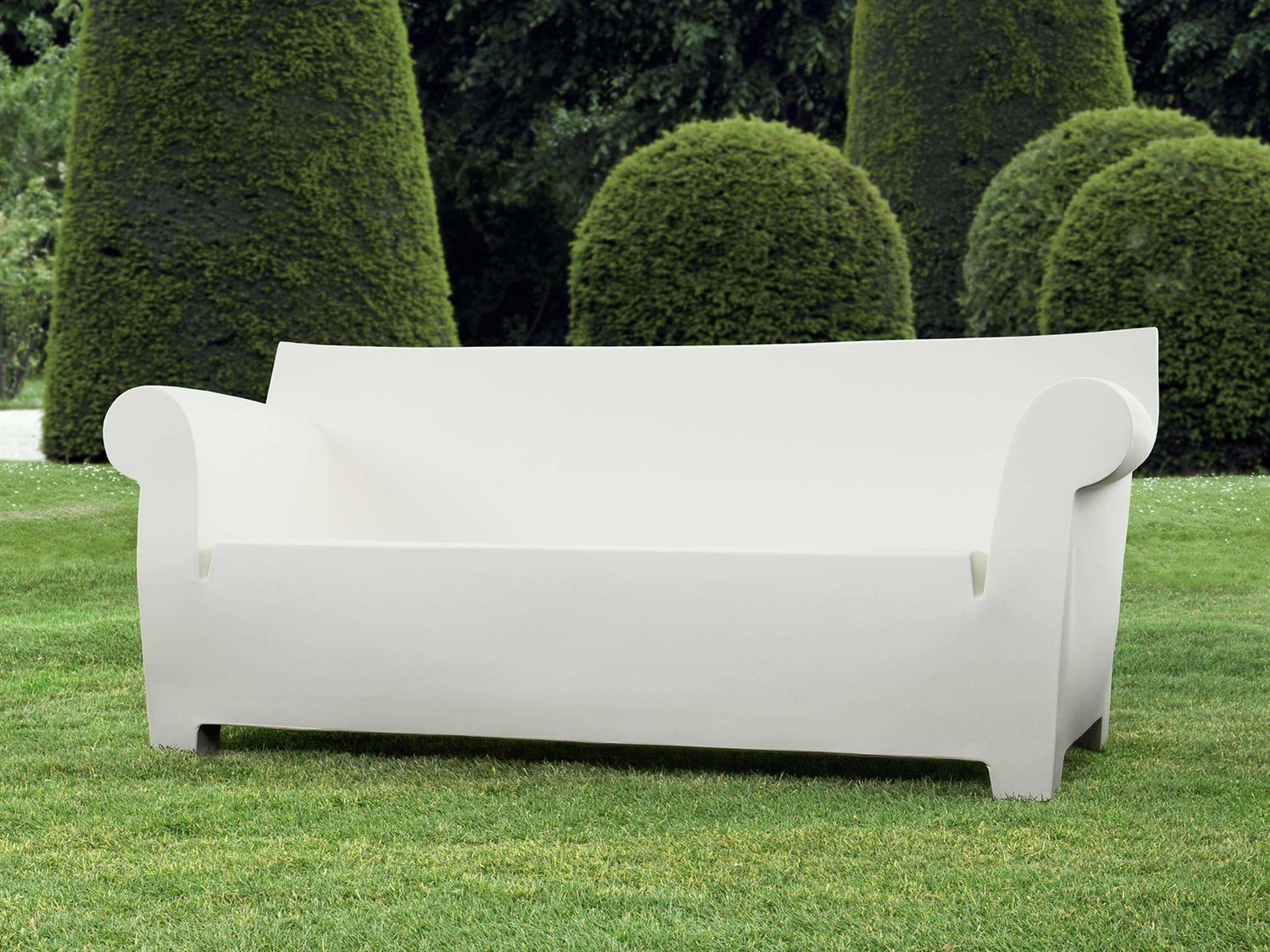 Kartell Bubble Zinc White Sofa