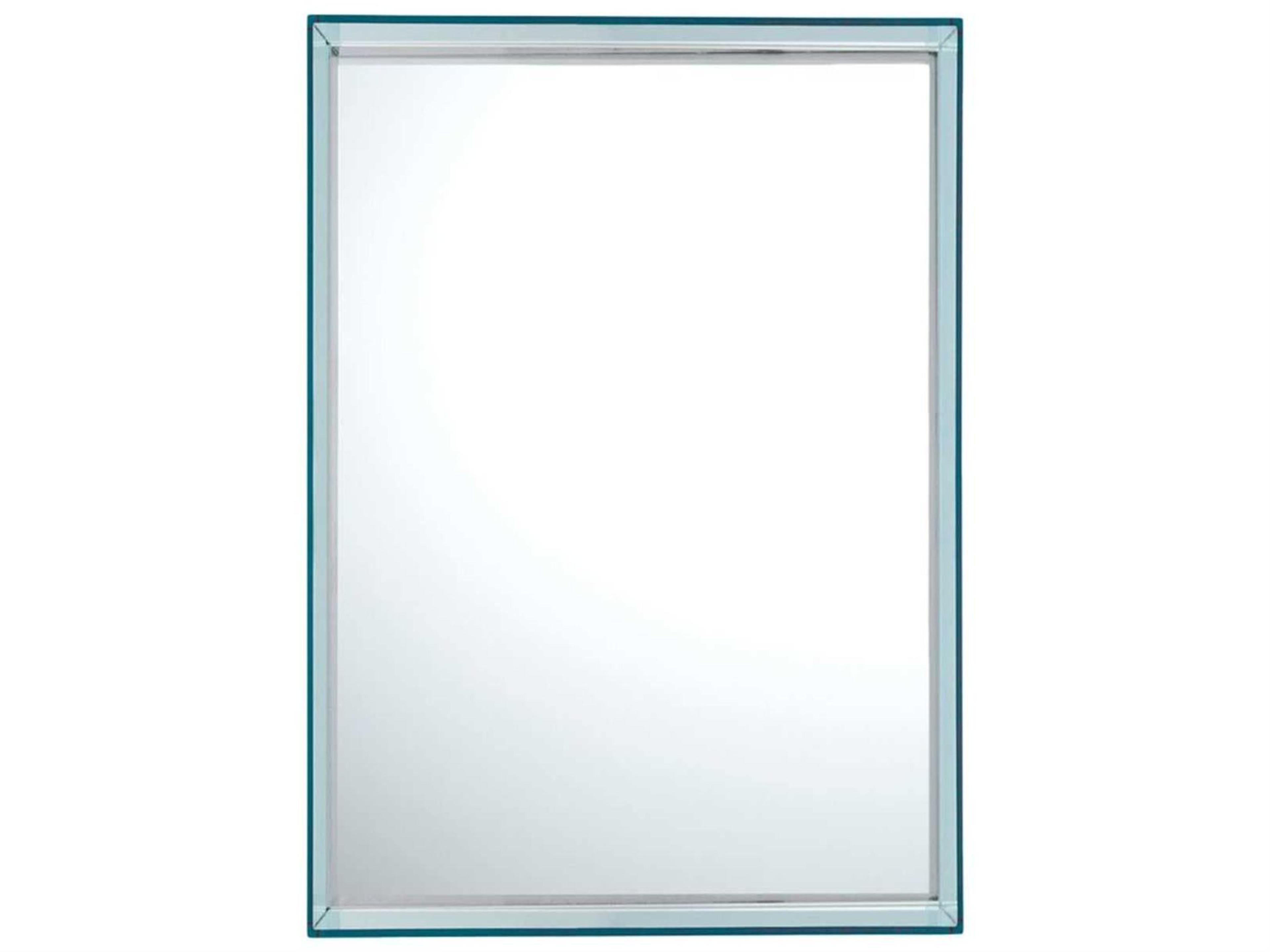 Only Me Wall Mirror in Transparent Light Blue