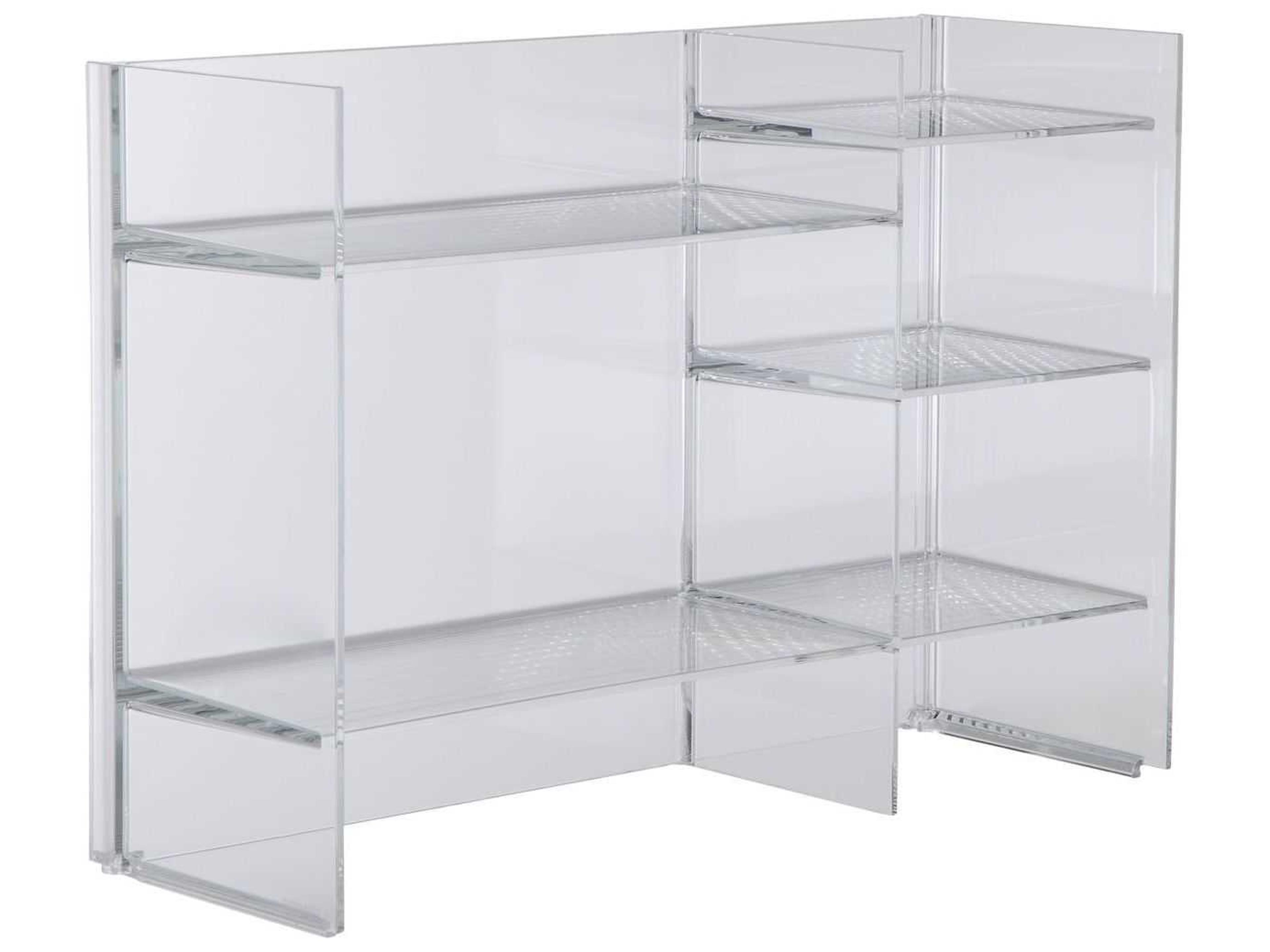 Sound-rack Transparent Crystal Bookcase