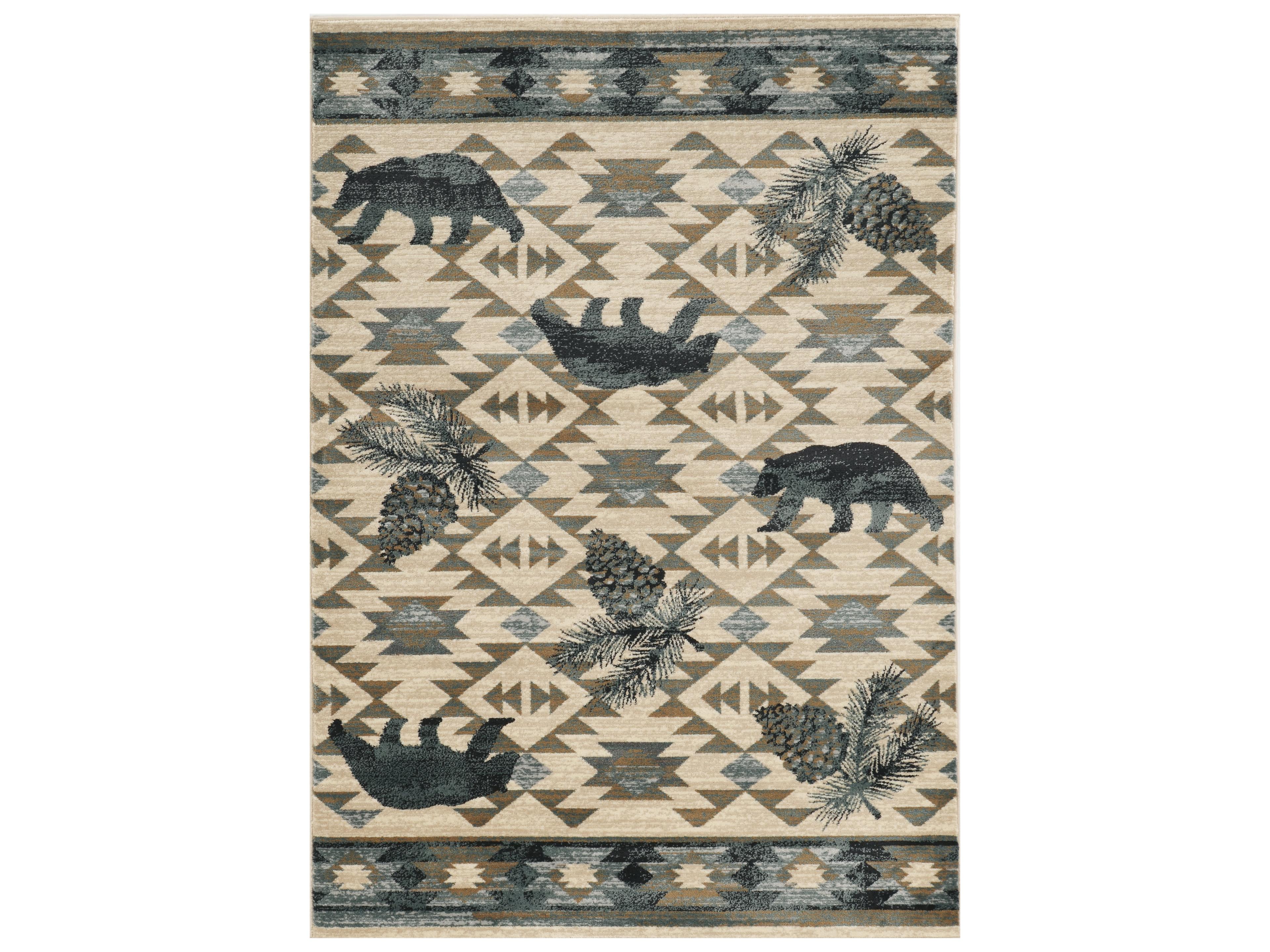 Chester Animal Print Area Rug