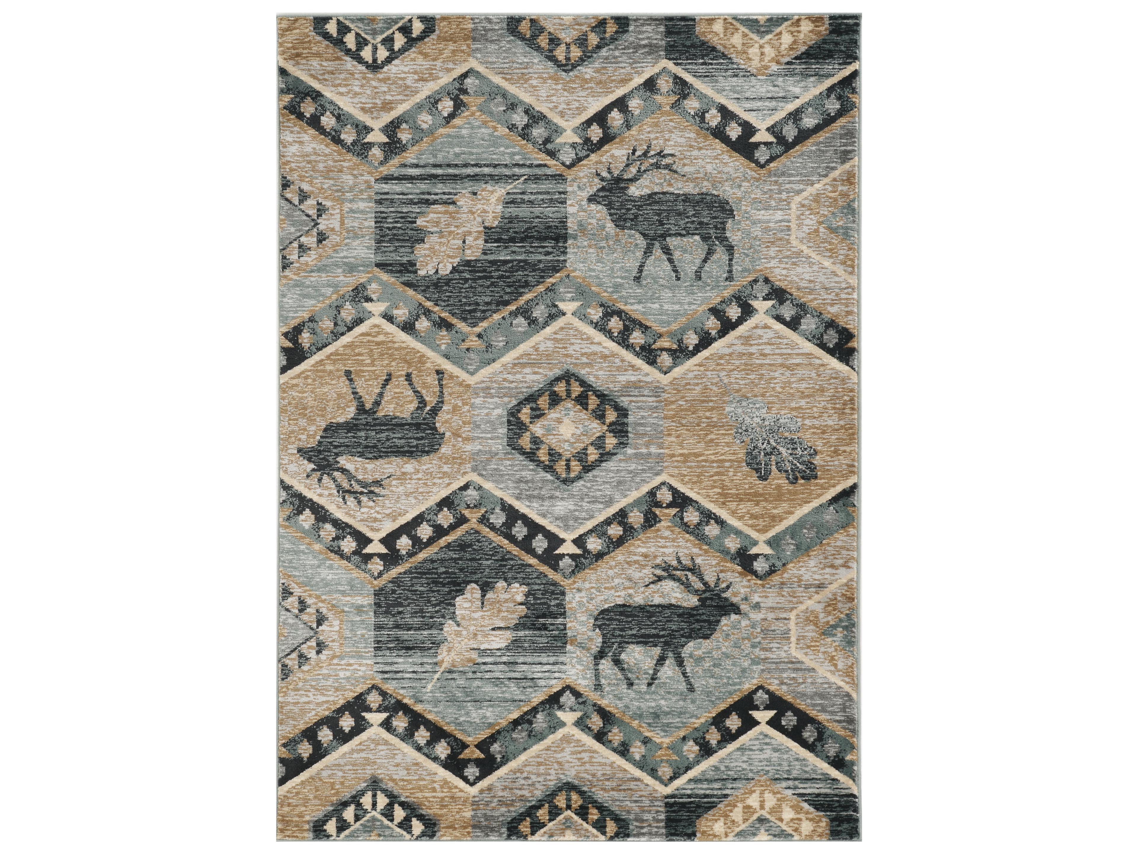 Chester Animal Print Area Rug