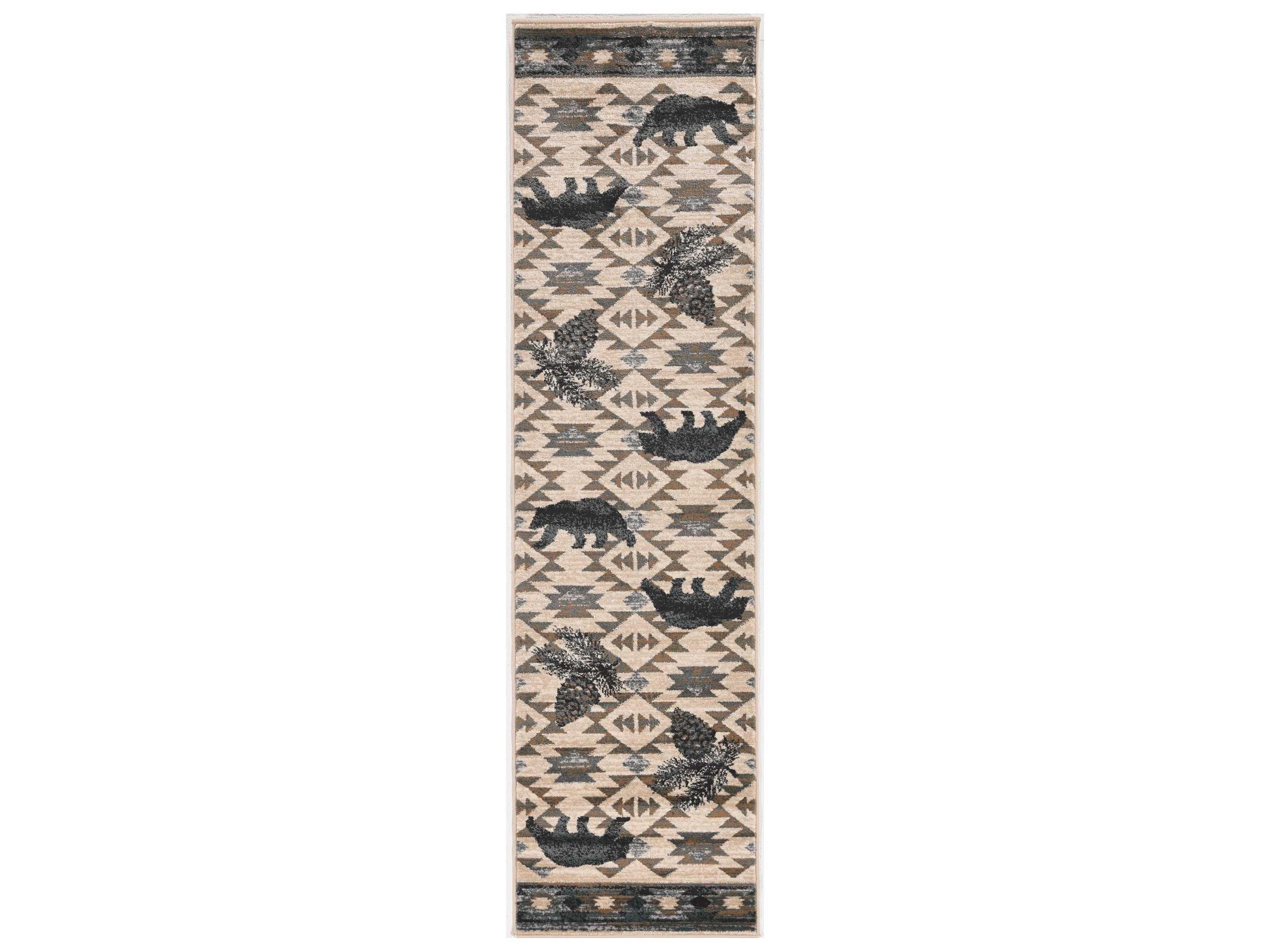 Chester Animal Print Runner Area Rug