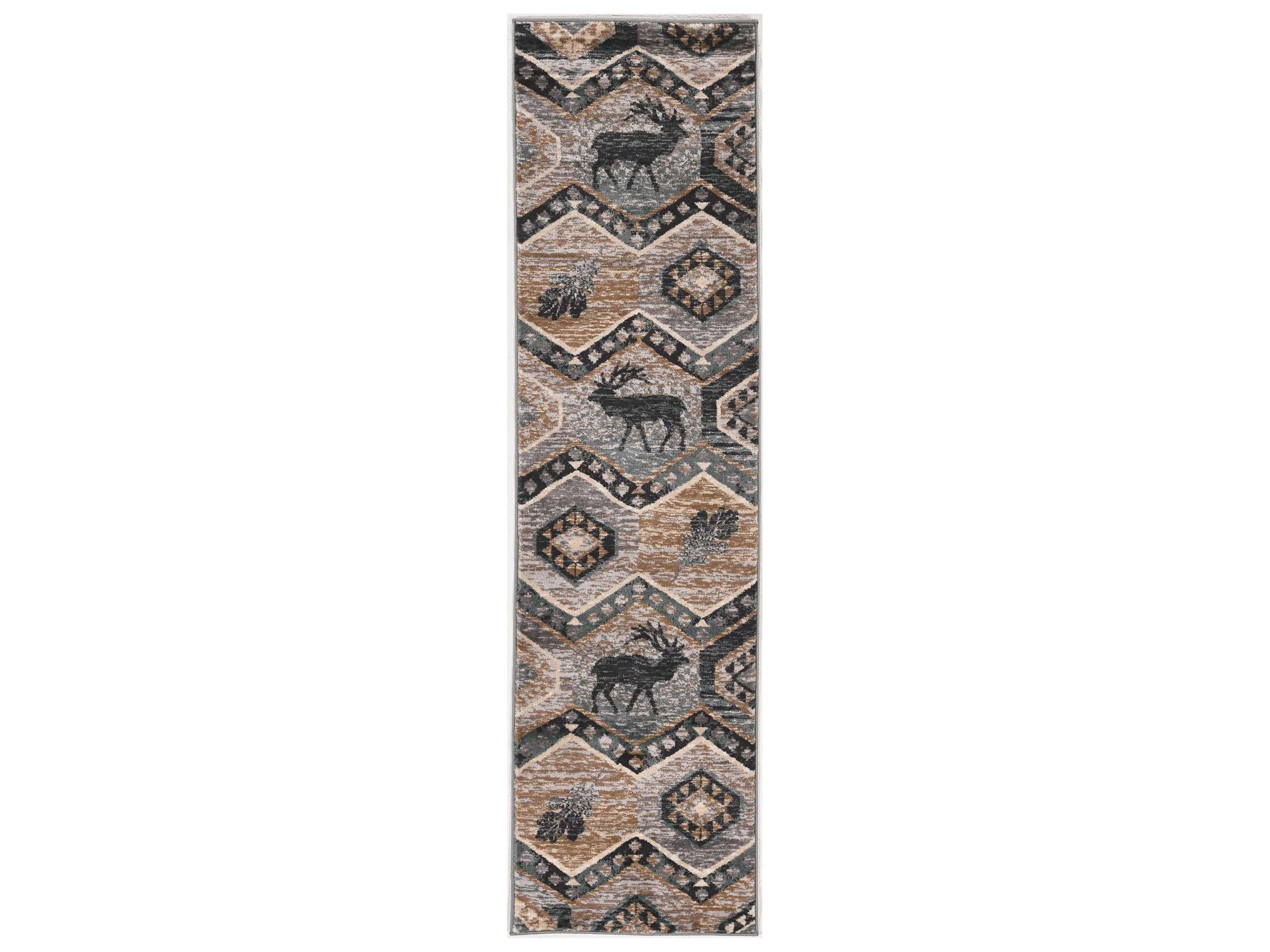 Chester Animal Print Runner Area Rug