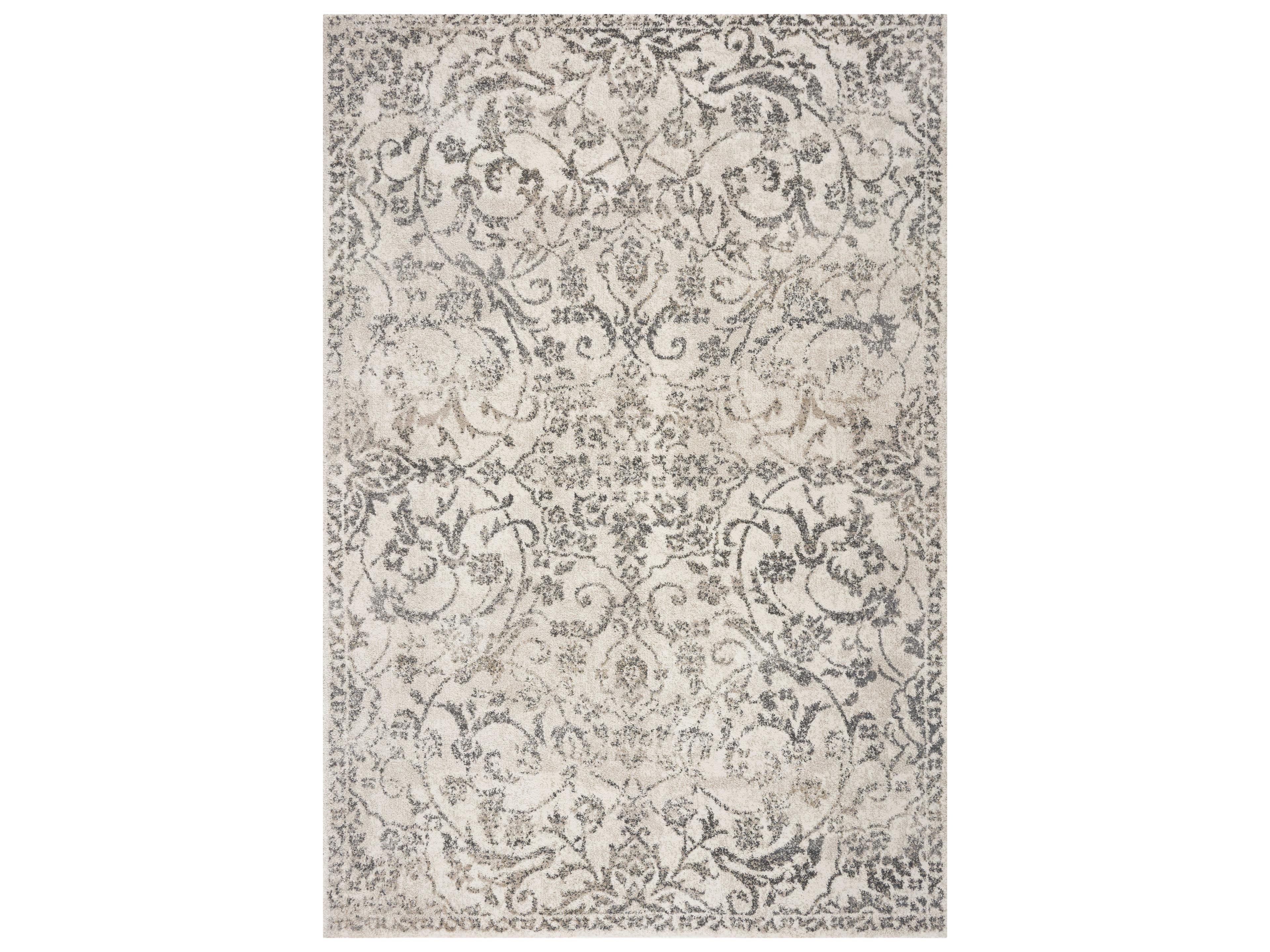 Hue Damask Area Rug