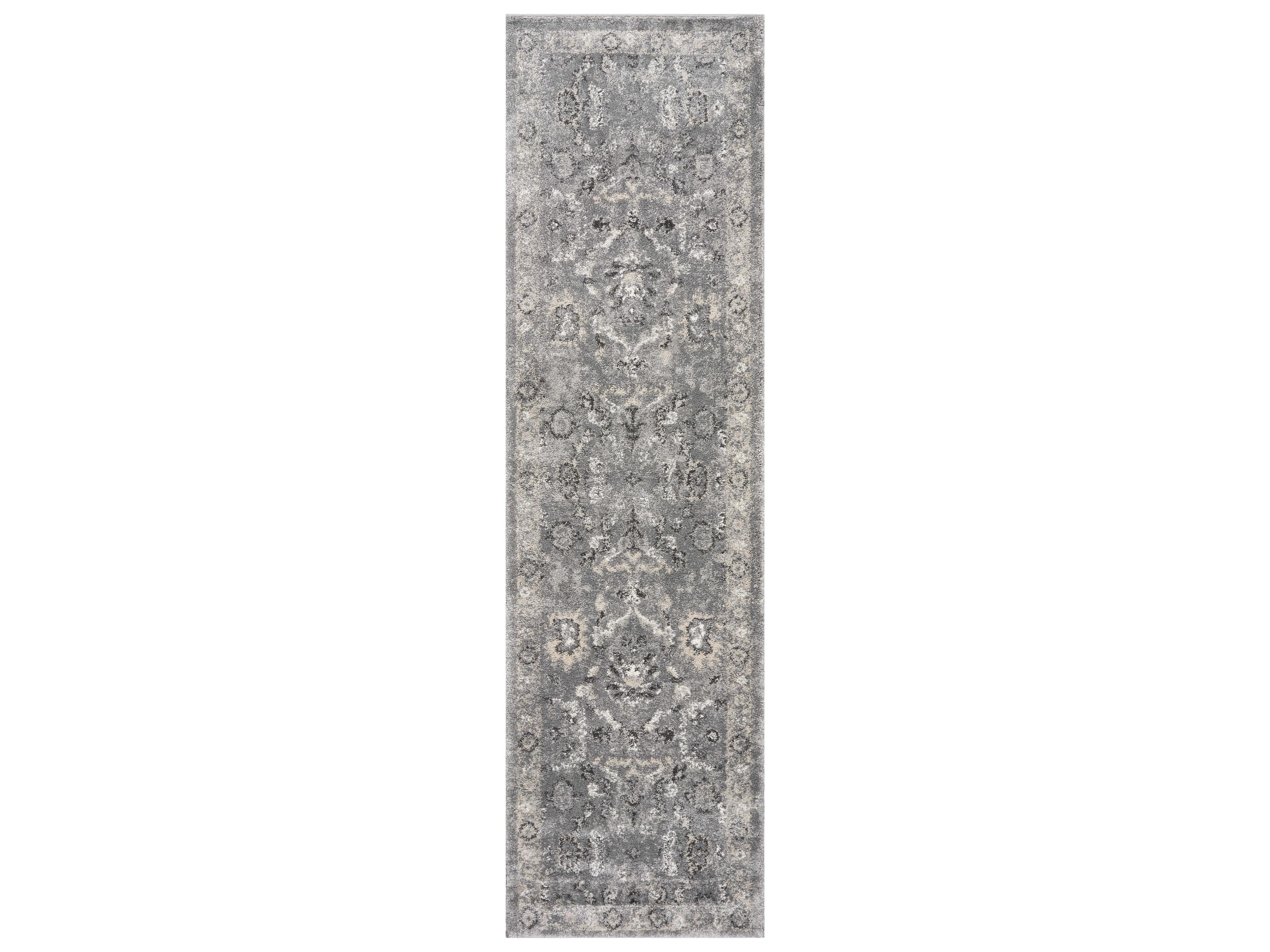 Hue Bordered Runner Area Rug