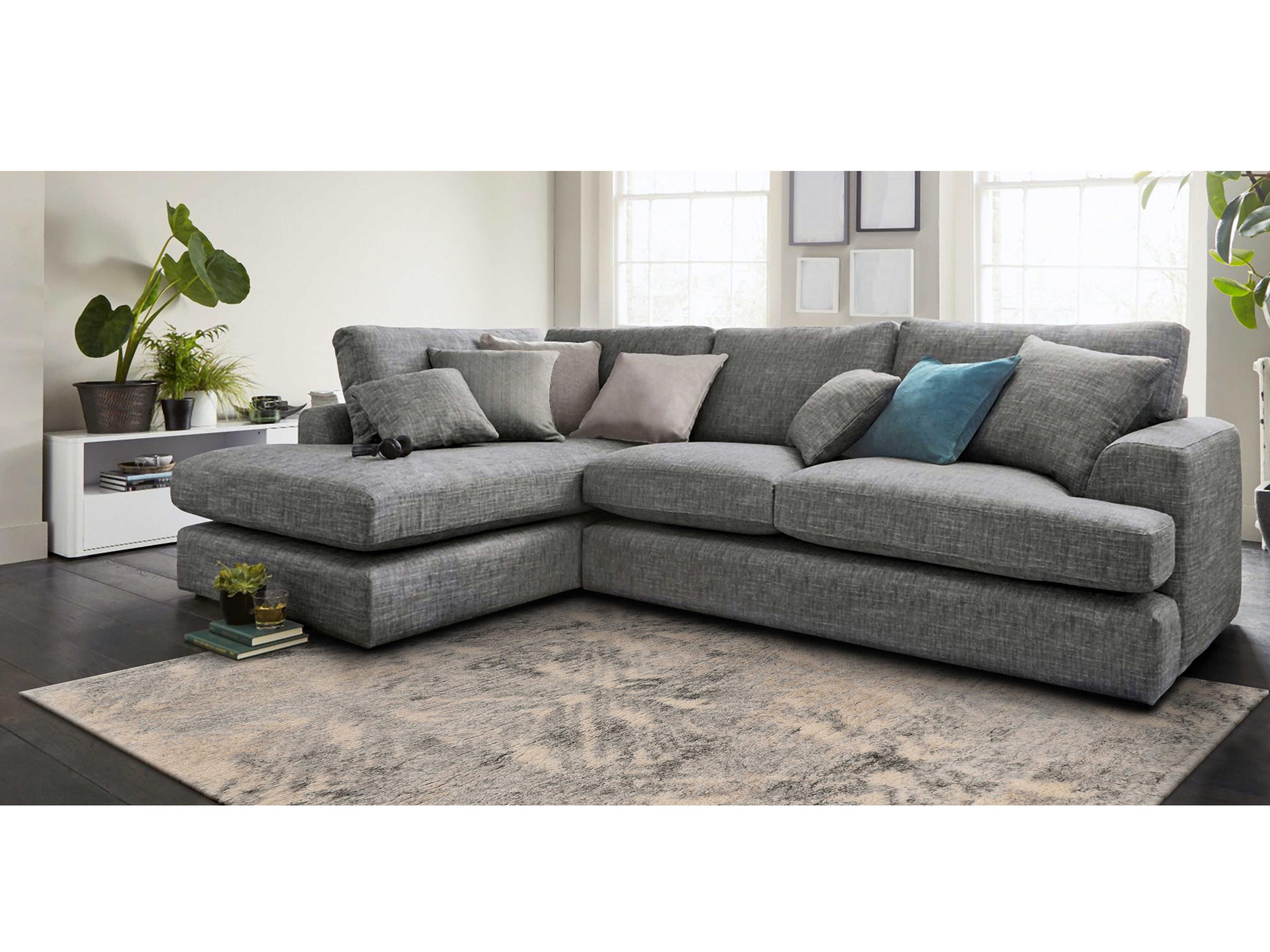 KAS Merino Shag Geometric Area Rug