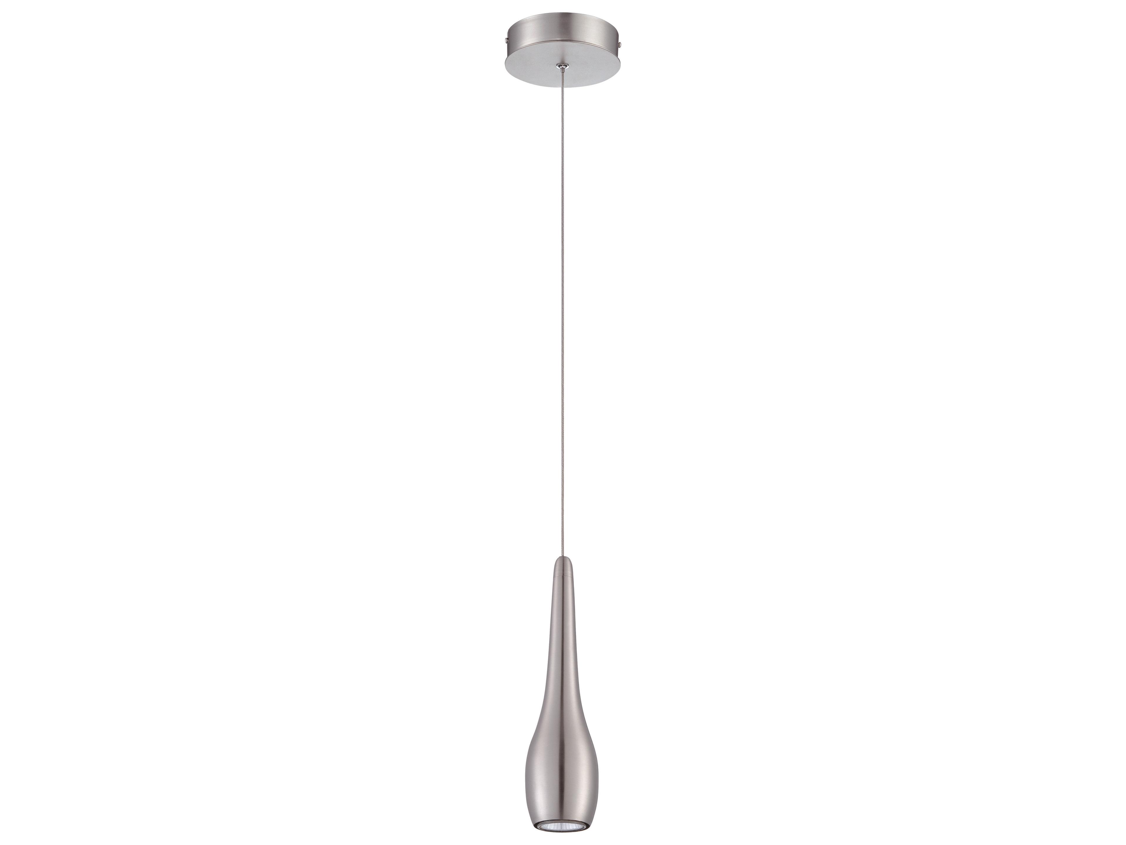 Avila Satin Nickel Mini Pendant