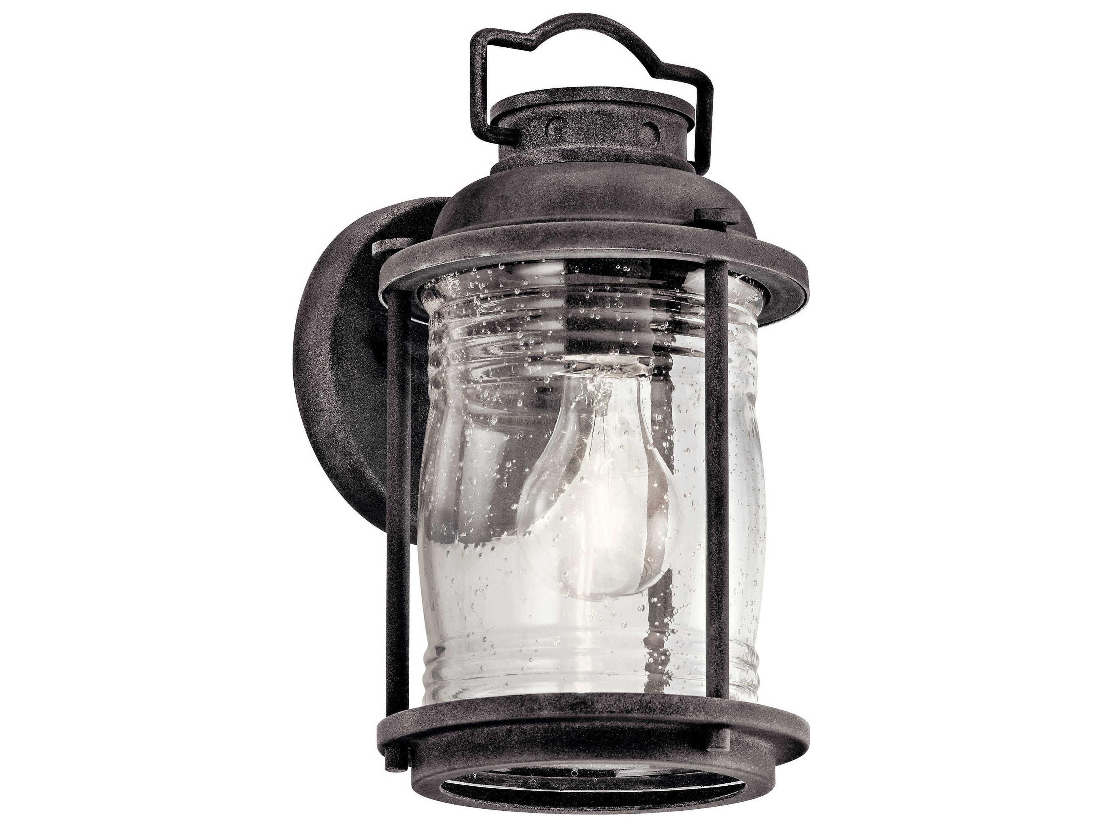 Ashland Bay 1 - Light Glass Outdoor Wall Light