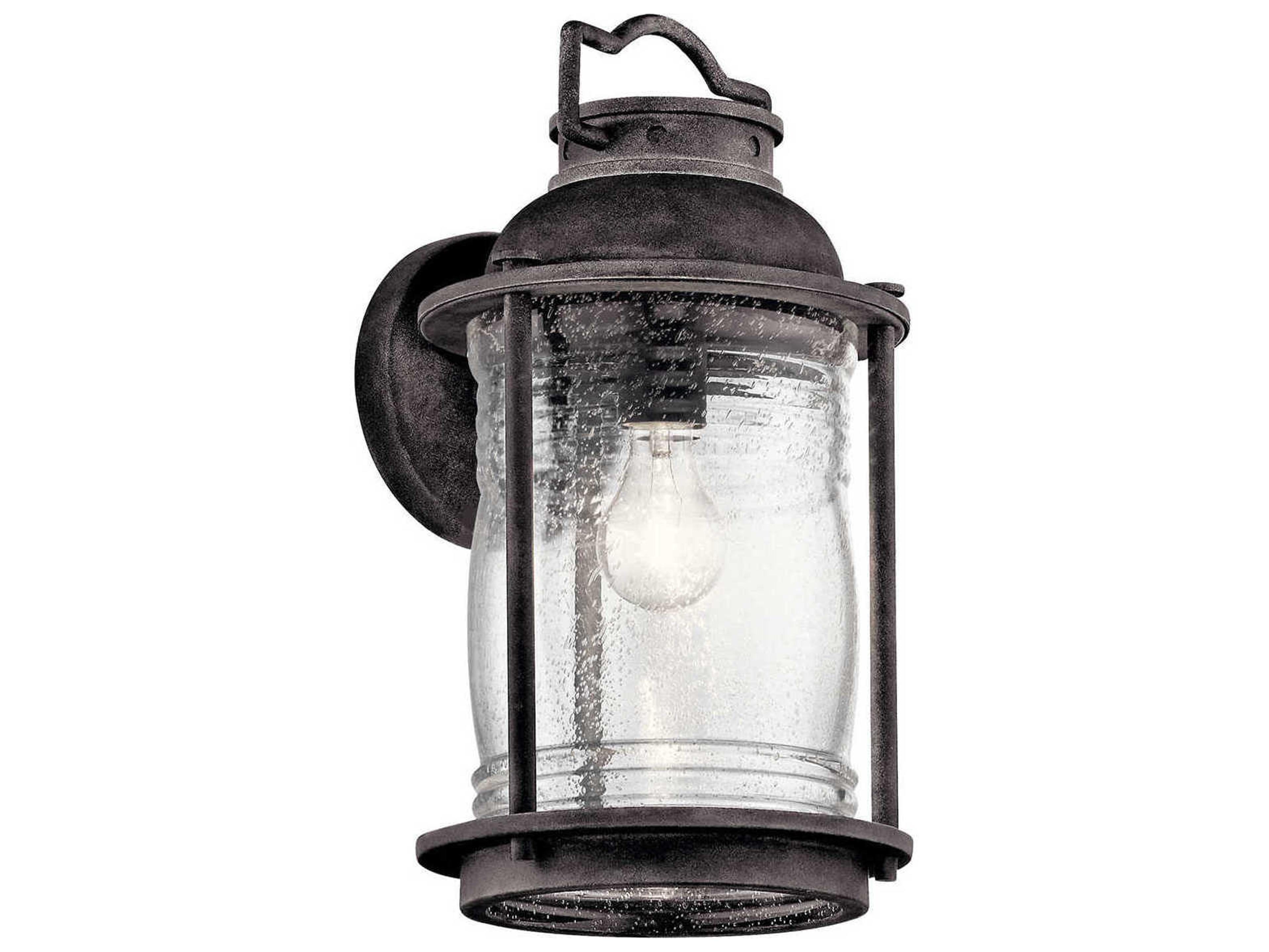 Ashland Bay 1 - Light Glass Outdoor Wall Light