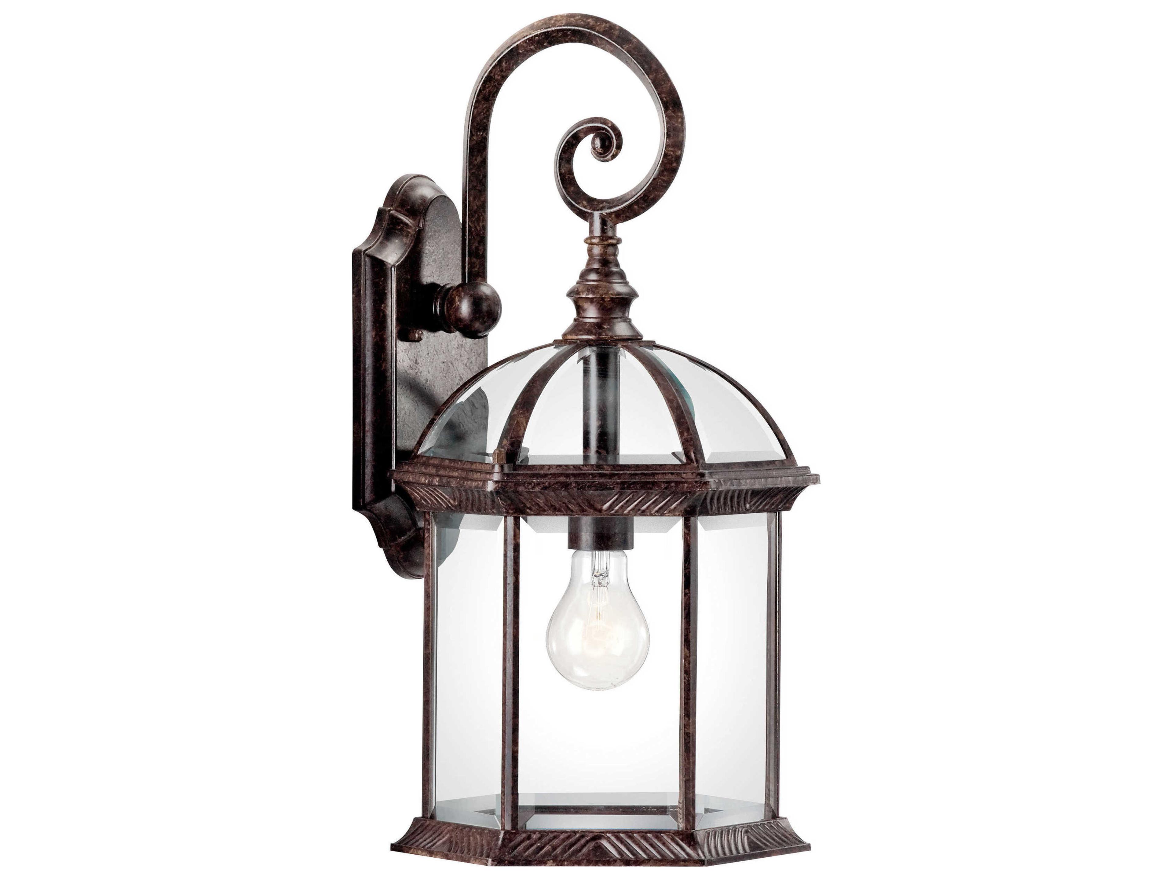 Barrie 1 - Light Glass Outdoor Wall Light