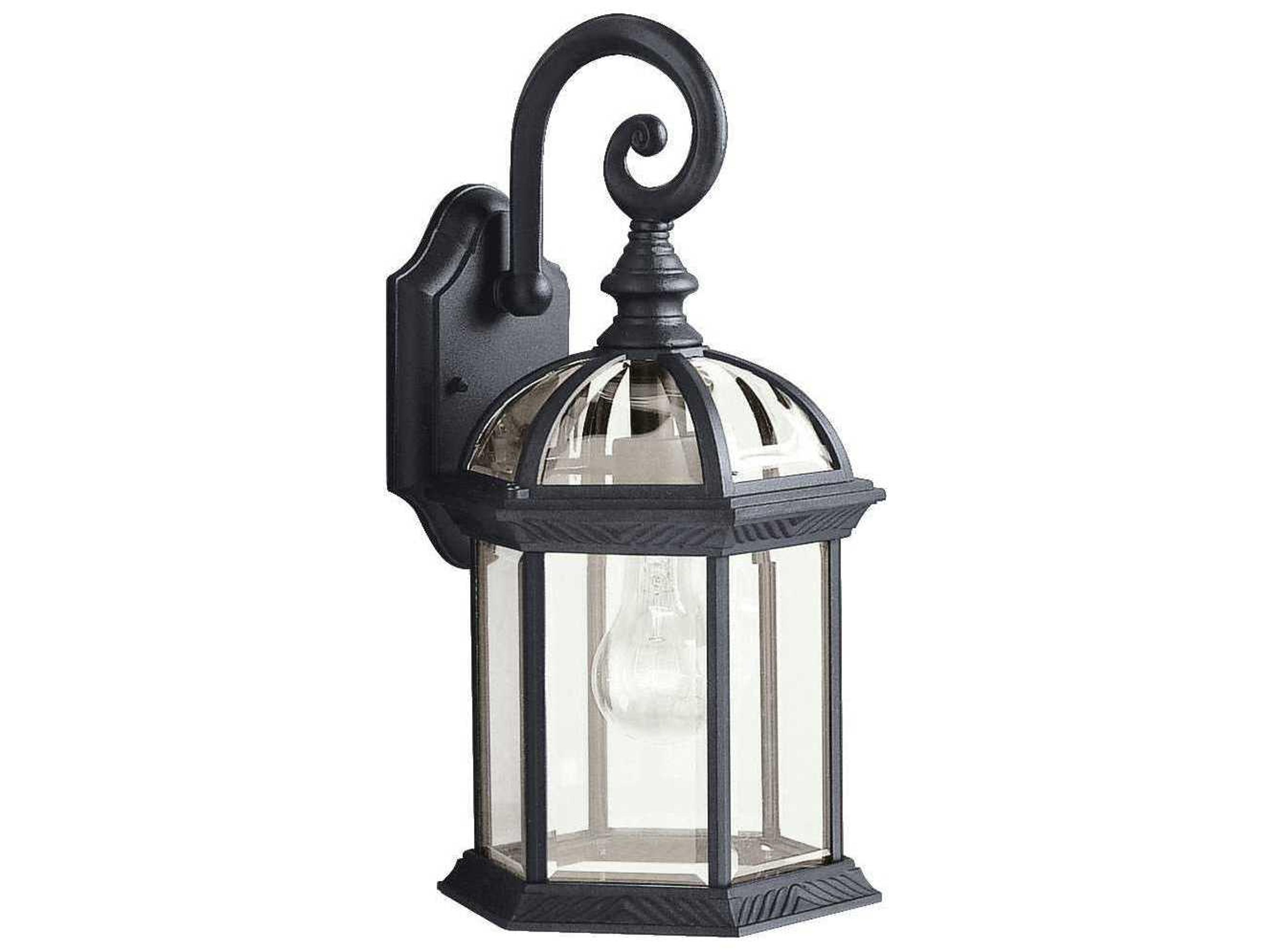 Barrie 1 - Light Glass Outdoor Wall Light