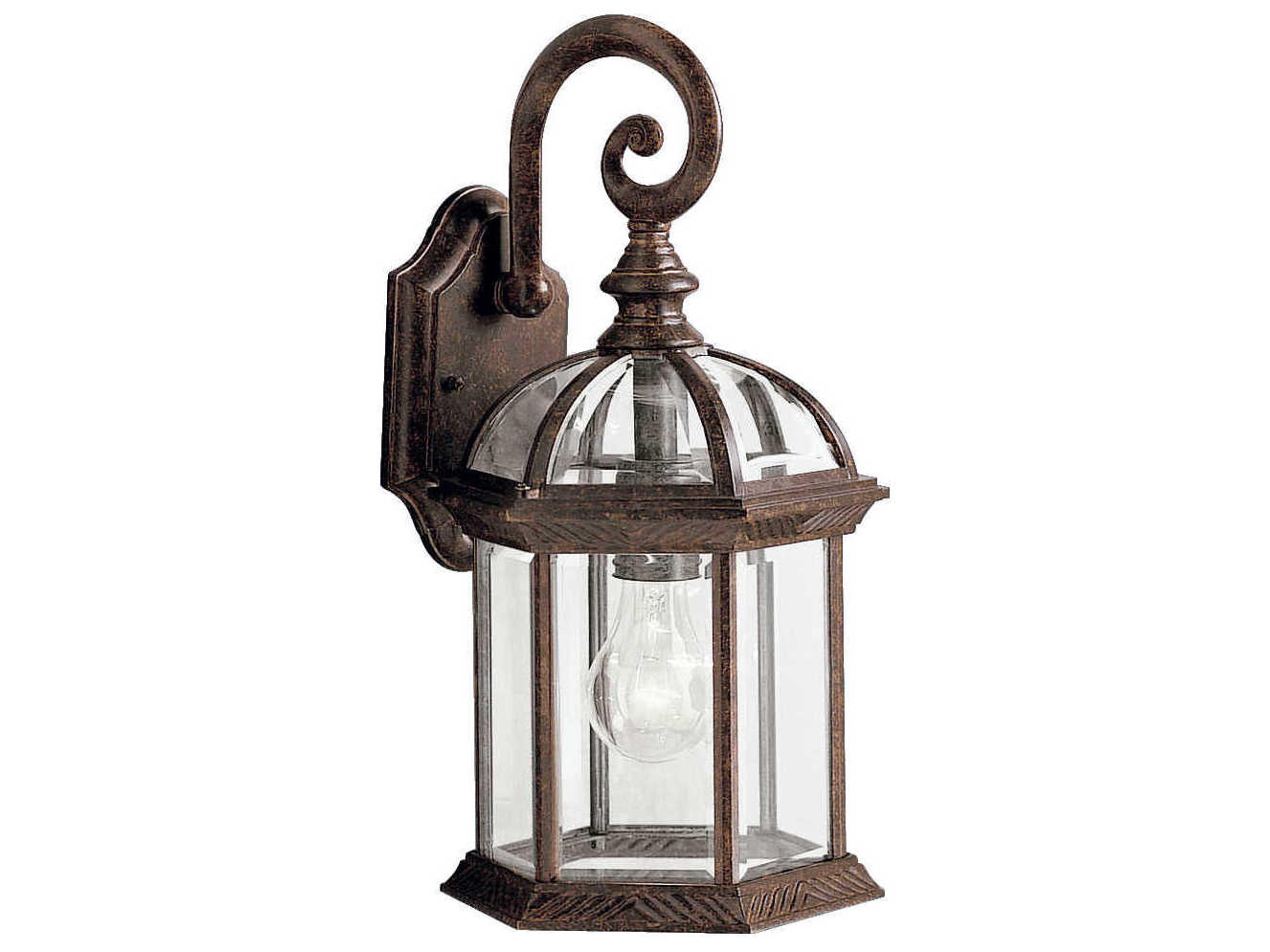 Barrie 1 - Light Glass Outdoor Wall Light