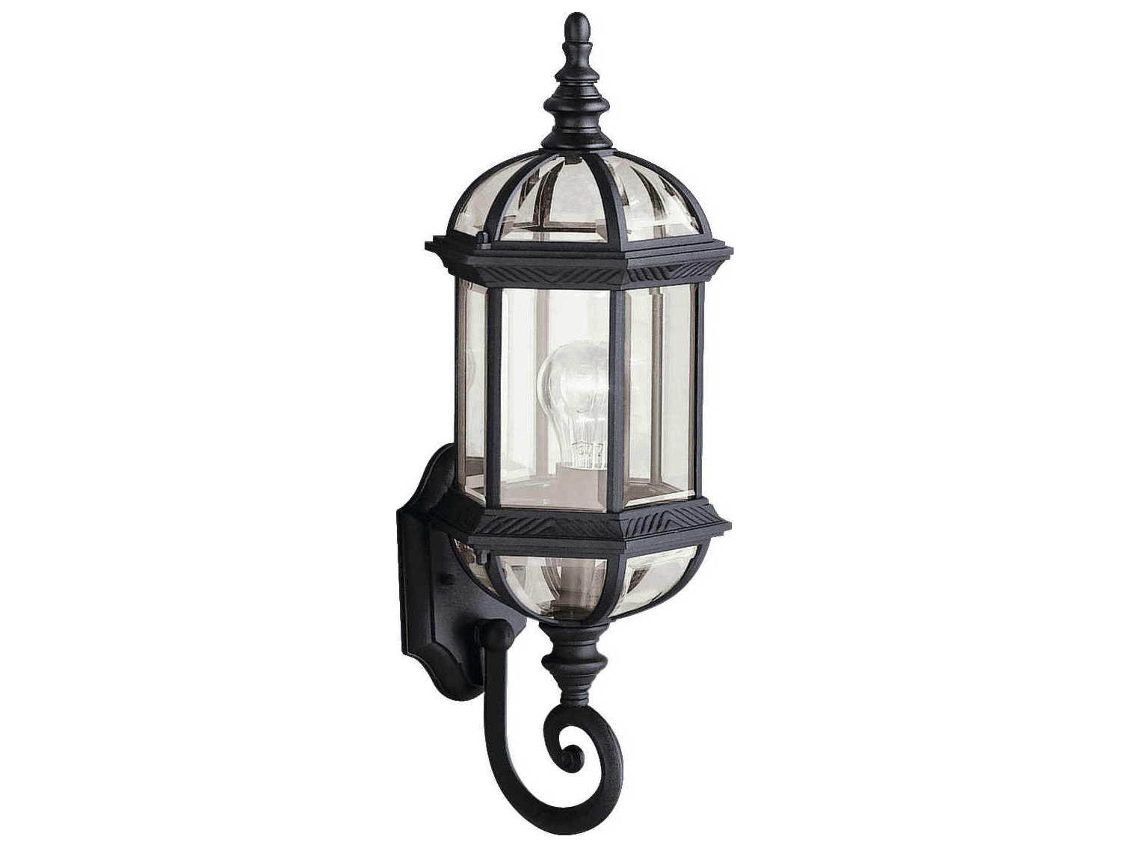 Barrie 1 - Light Glass Outdoor Wall Light